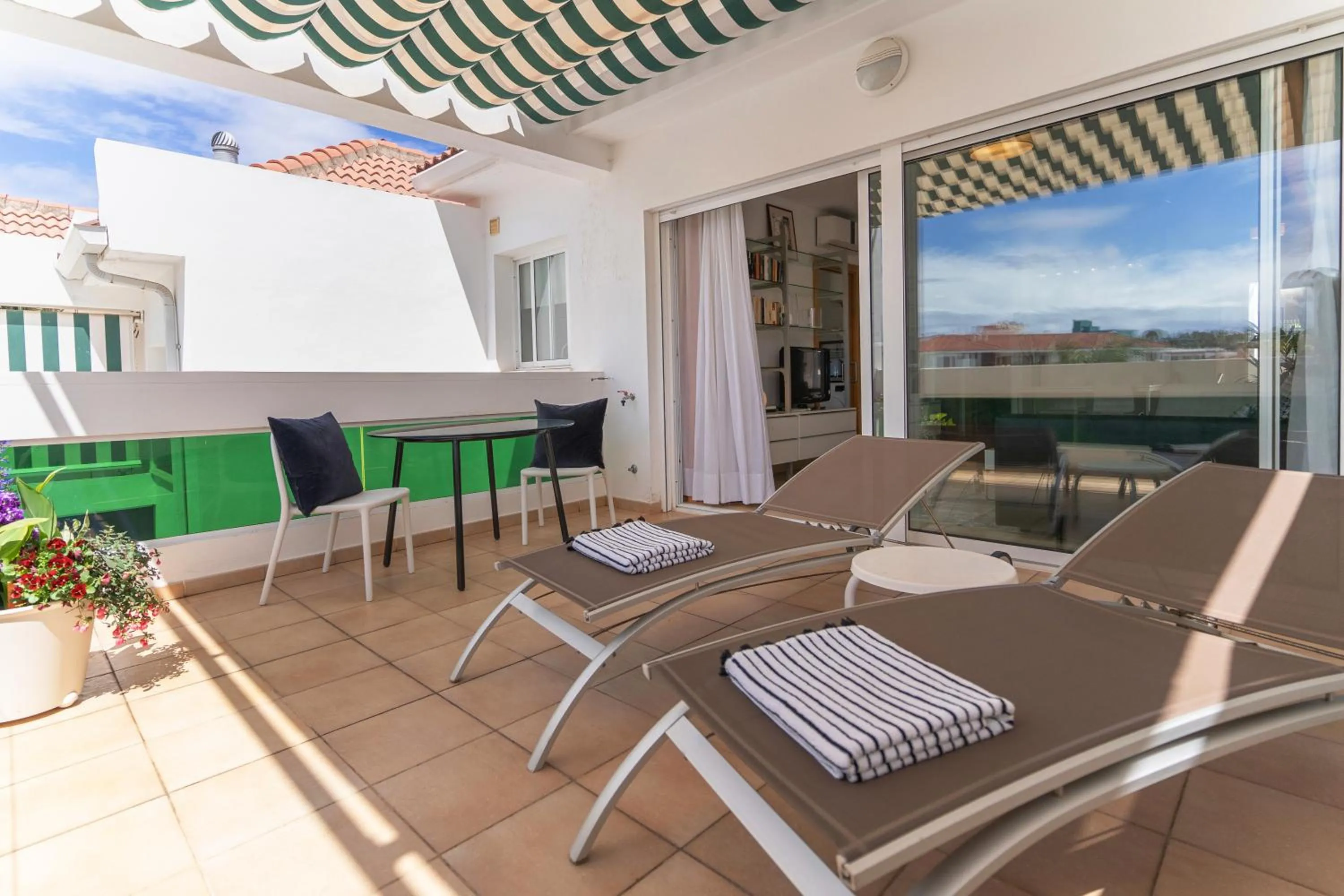 Balcony/Terrace in Apartamentos Lavanda