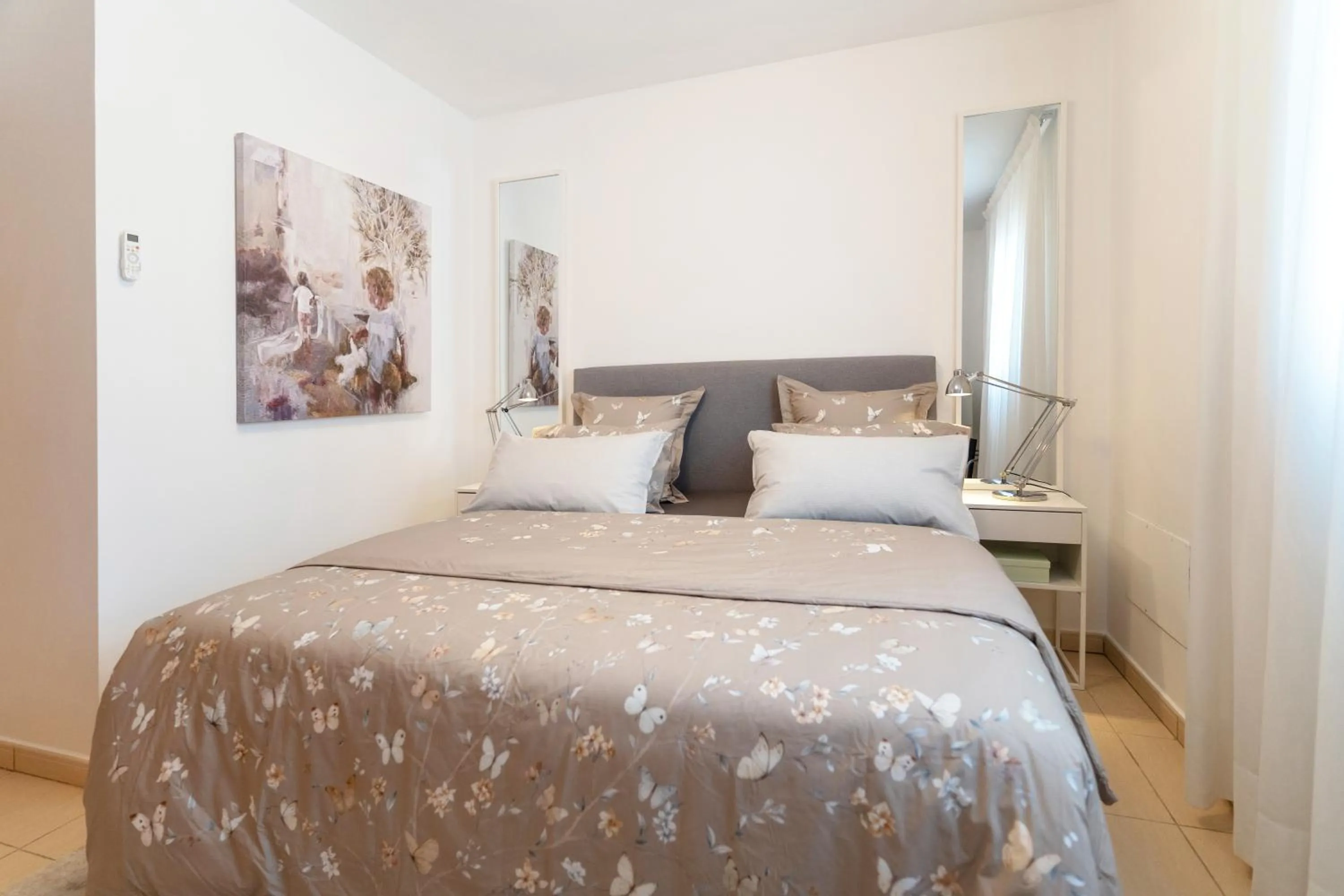 Bed in Apartamentos Lavanda