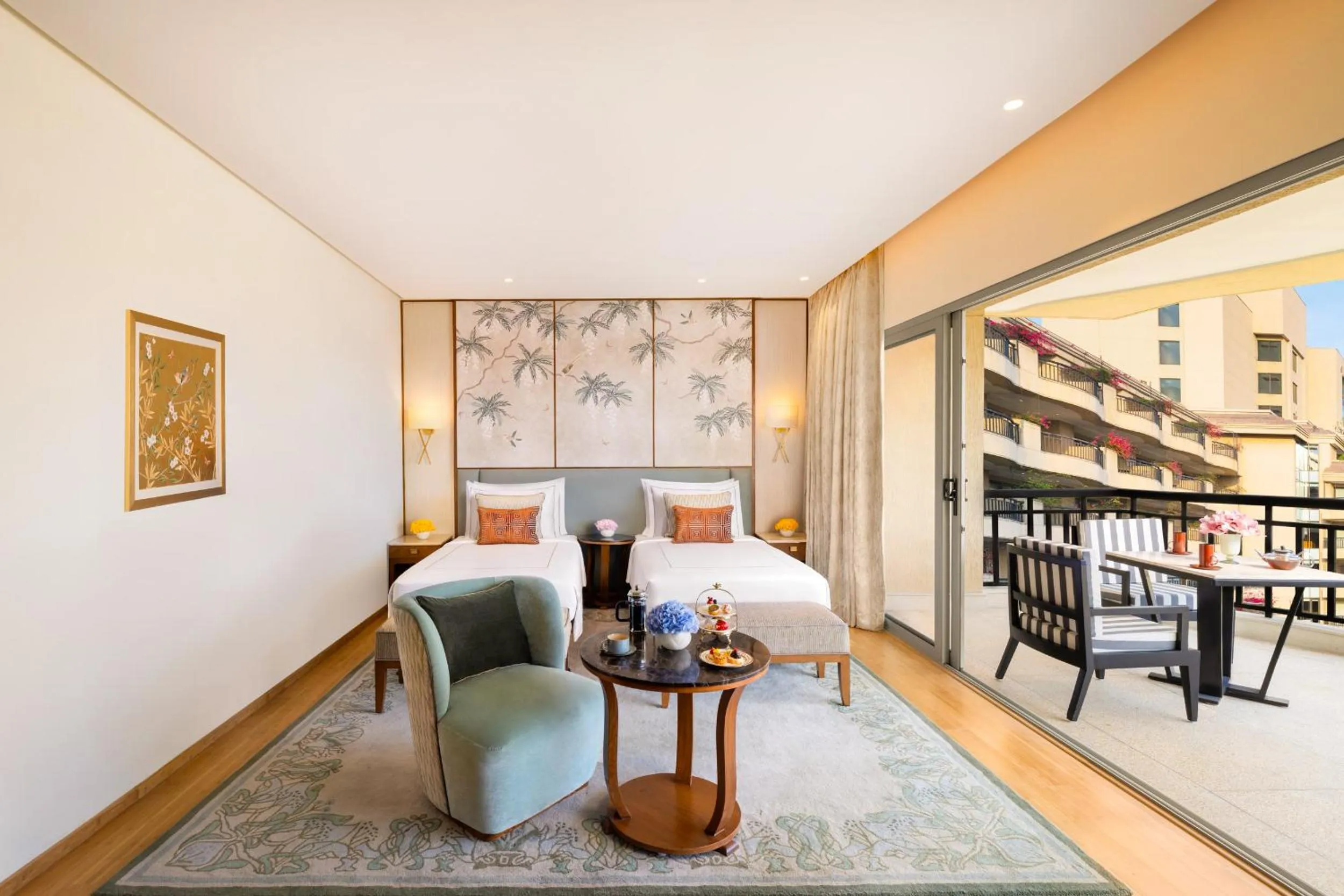 Bed in Taj Surajkund Resort & Spa, Delhi NCR