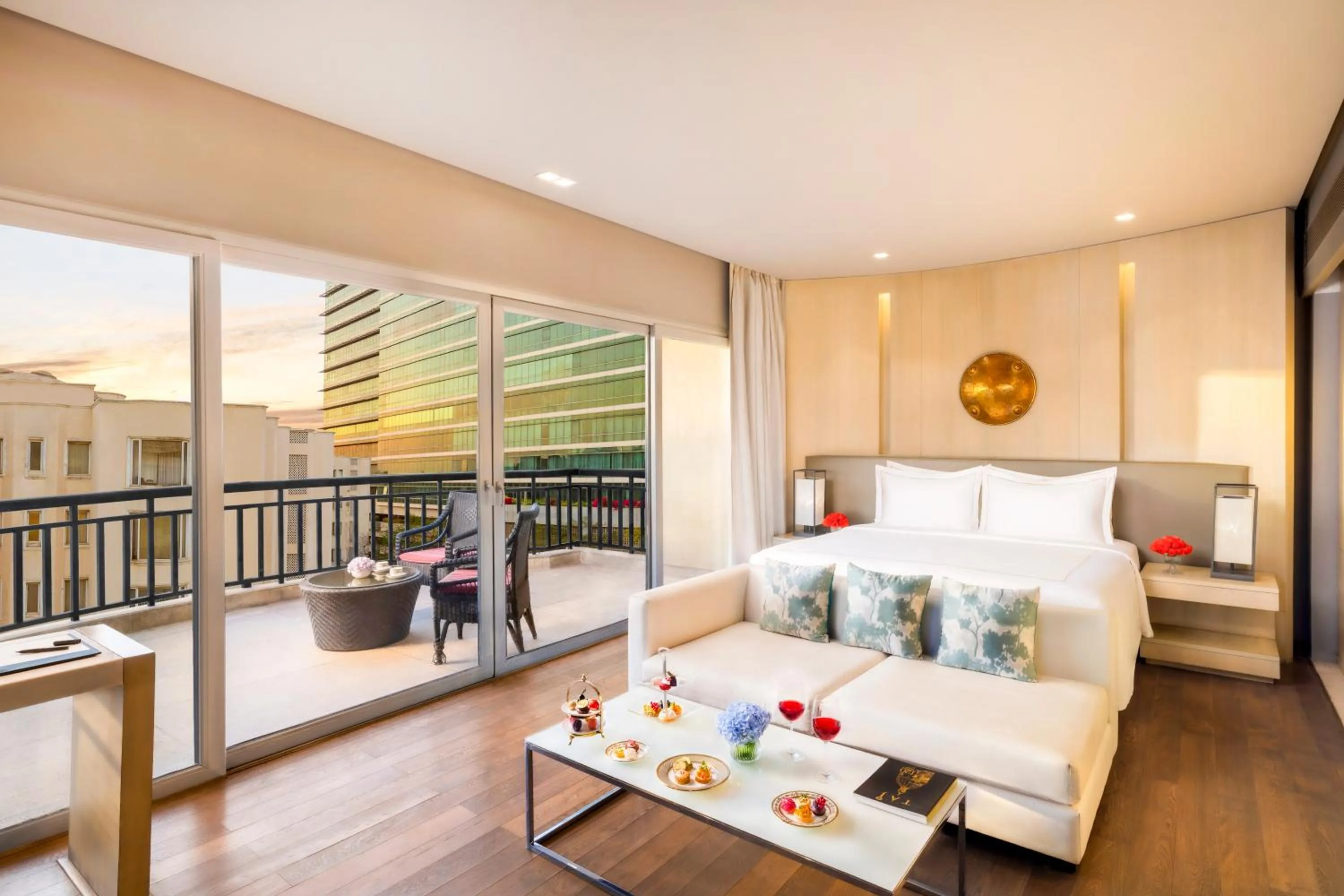 Bed in Taj Surajkund Resort & Spa, Delhi NCR