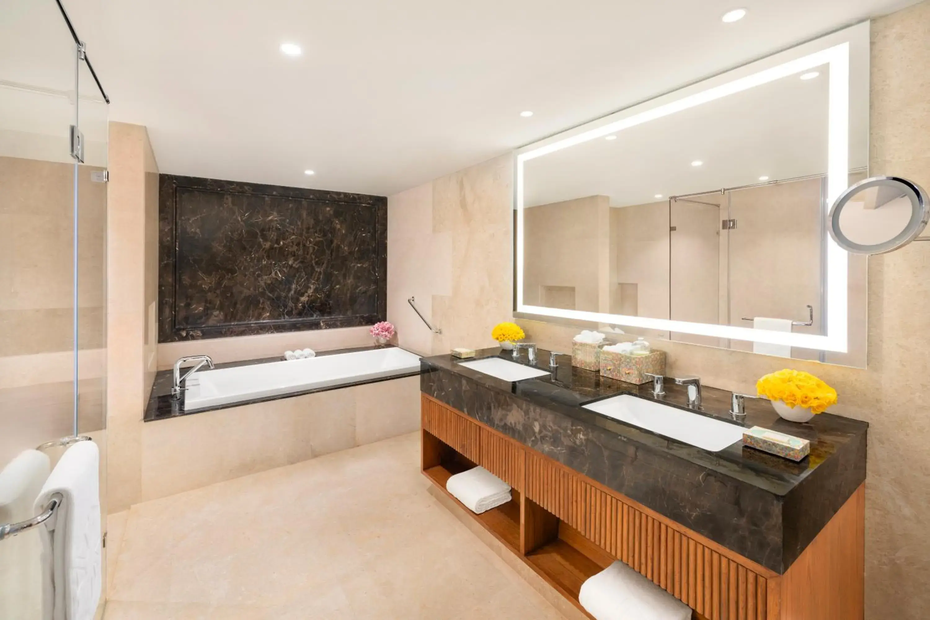 Bathroom in Taj Surajkund Resort & Spa, Delhi NCR Bathroom in Taj Surajkund Resort & Spa, Delhi NCR