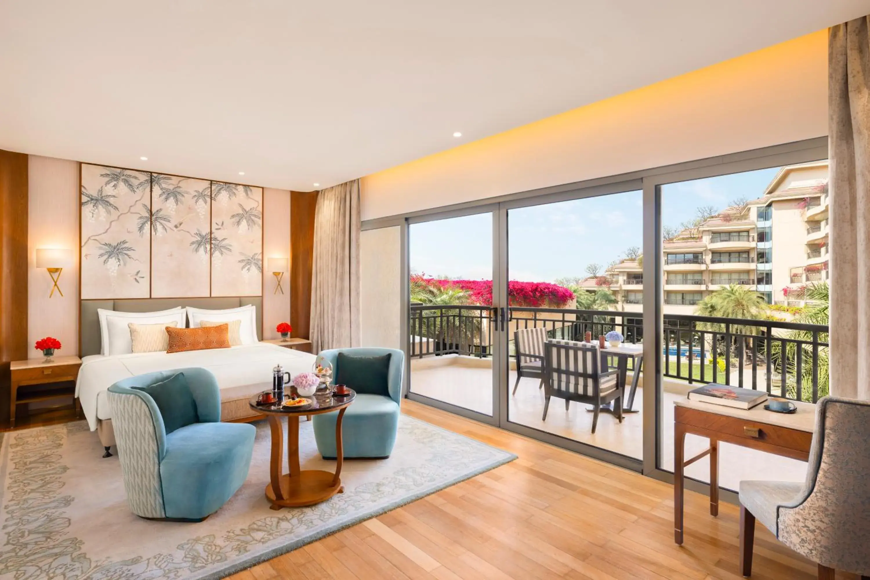 Bed in Taj Surajkund Resort & Spa, Delhi NCR Bed in Taj Surajkund Resort & Spa, Delhi NCR