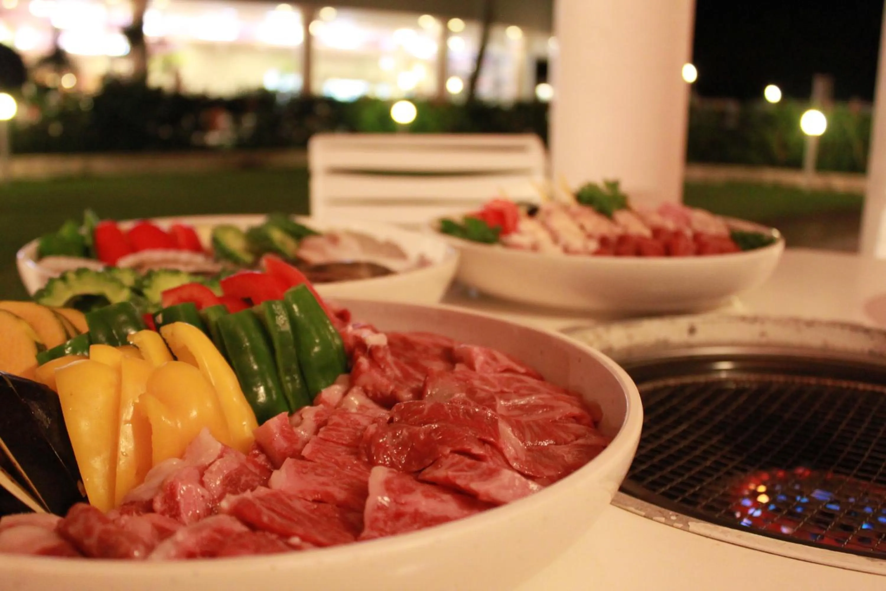 Food and drinks in Marine Lodge Marea