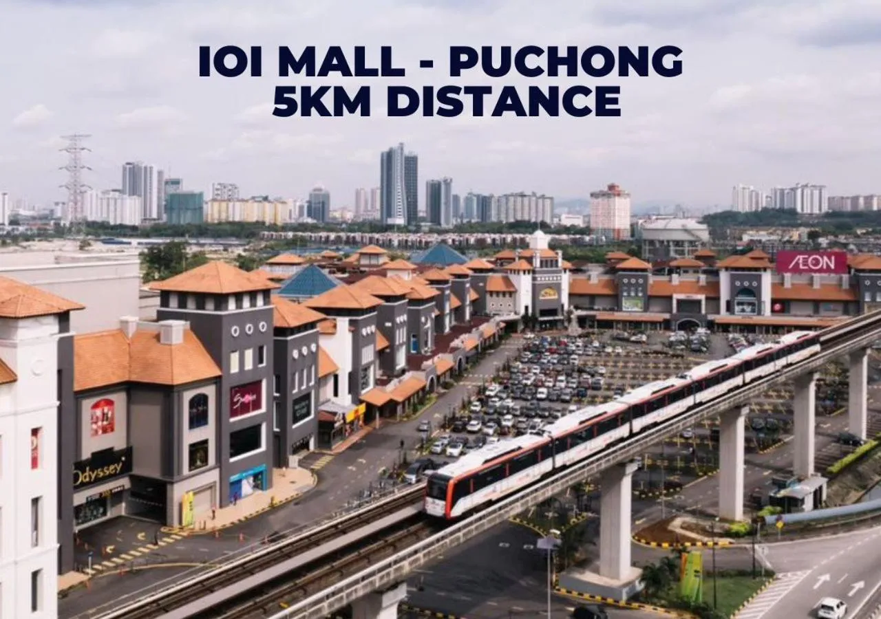 Nearby landmark in Best View Hotel Bandar Sunway # Near Sunway Medical-Pyramid-Lagoon