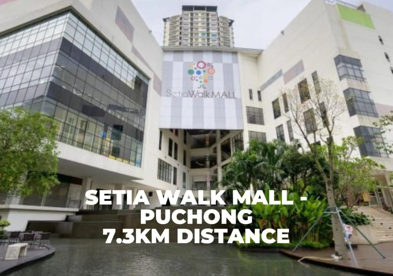 Nearby landmark in Best View Hotel Bandar Sunway # Near Sunway Medical-Pyramid-Lagoon