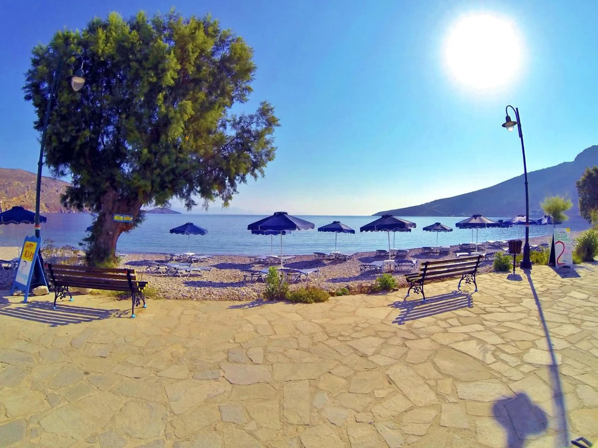 Beach in Dream Island Hotel