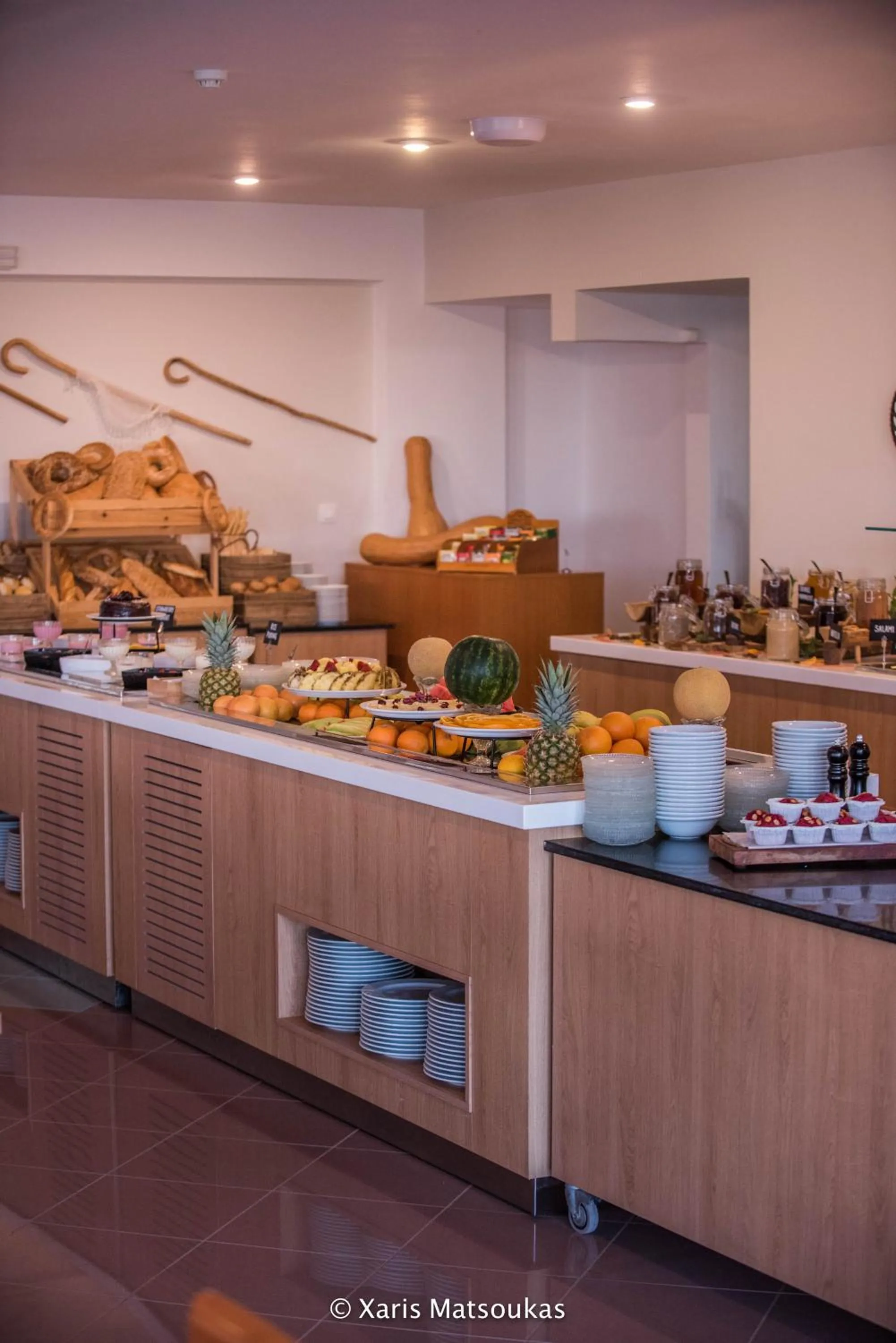 Breakfast in Hotel Hara Ilios Village