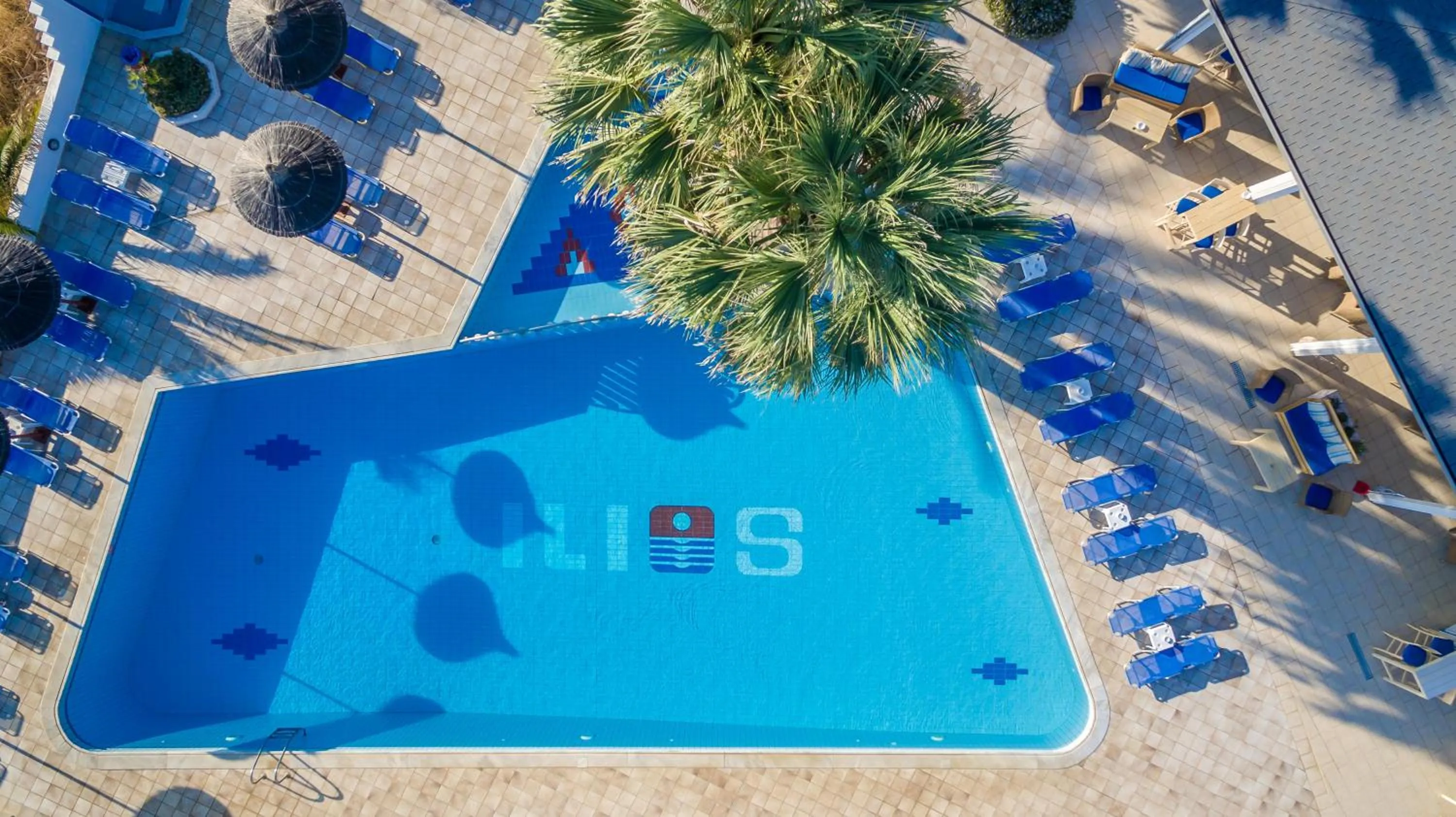 Swimming pool in Hotel Hara Ilios Village