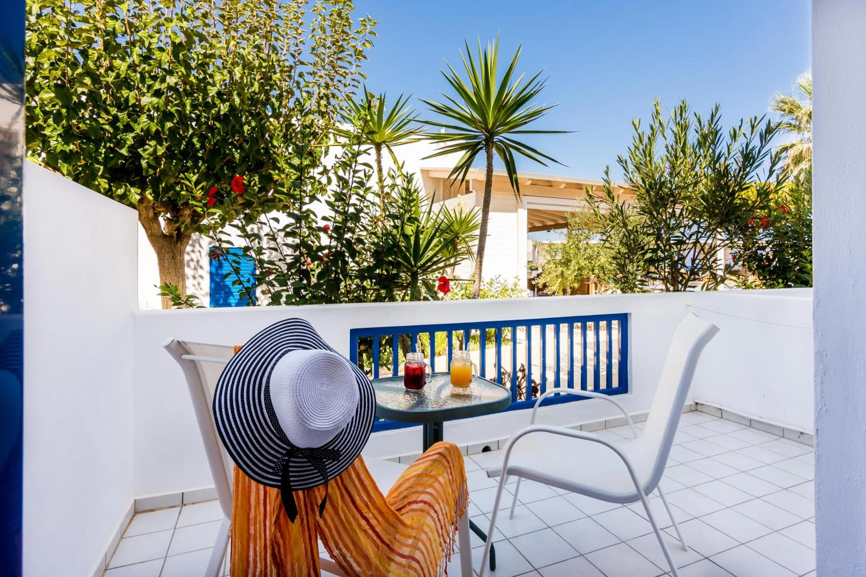 Balcony/Terrace in Hotel Hara Ilios Village