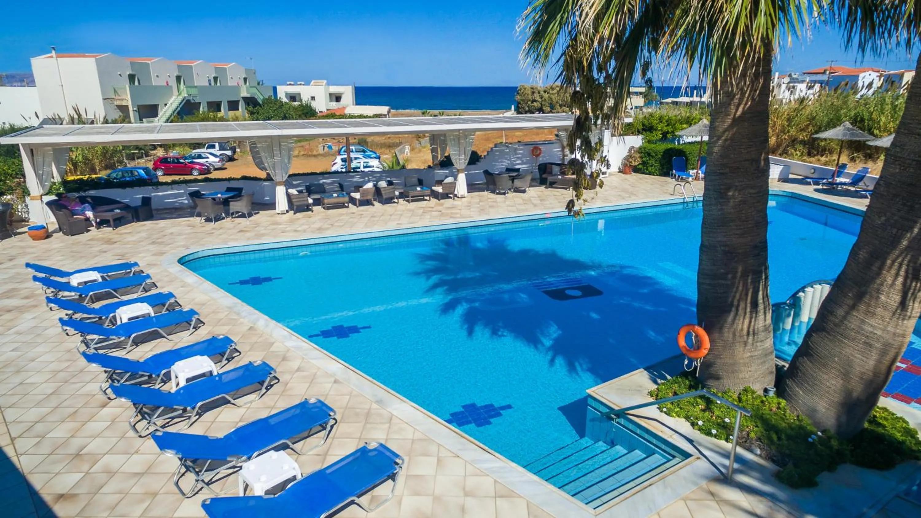 Swimming pool in Hotel Hara Ilios Village