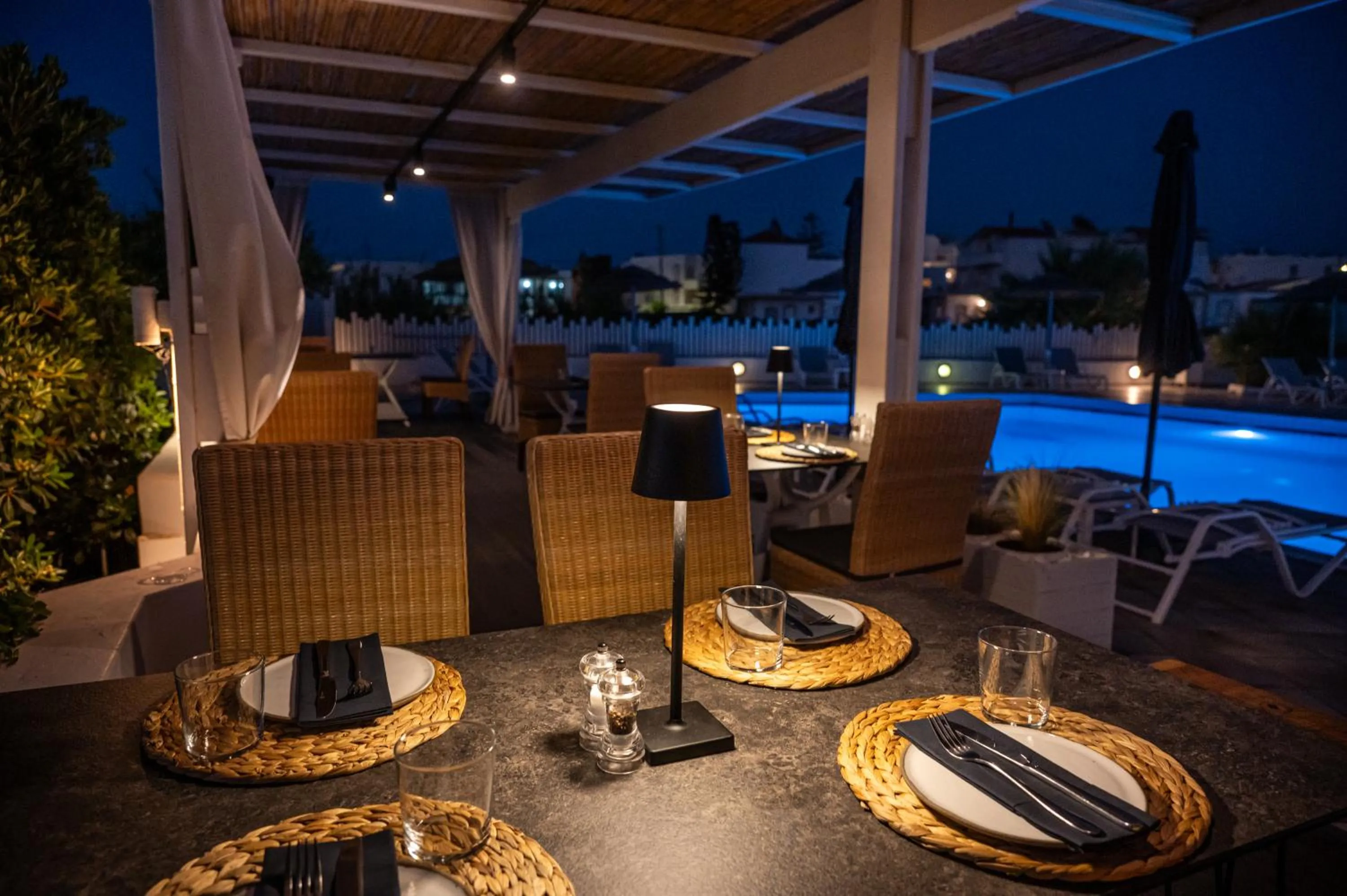 Dinner in Hotel Hara Ilios Village