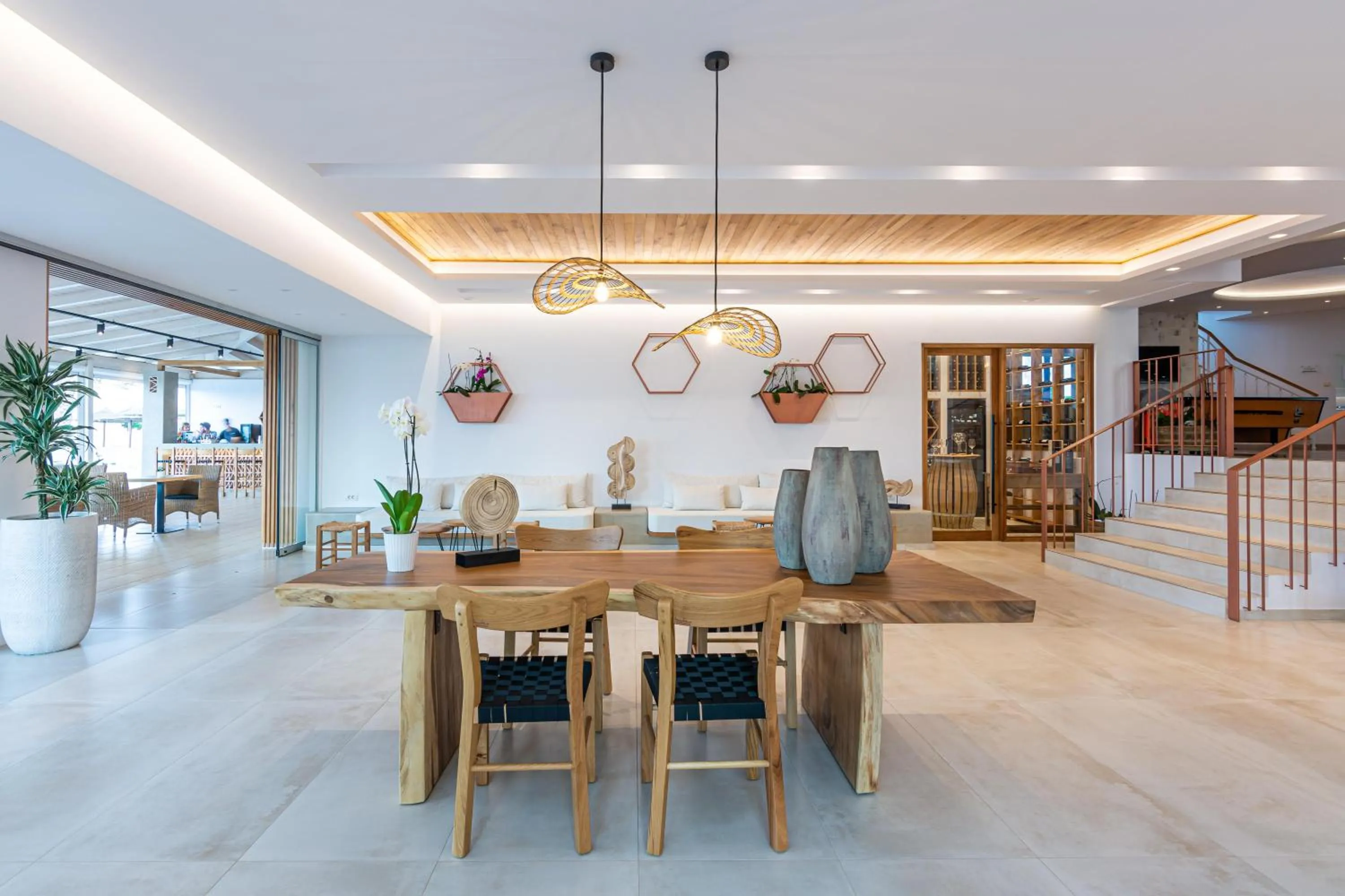 Lobby or reception in Hotel Hara Ilios Village