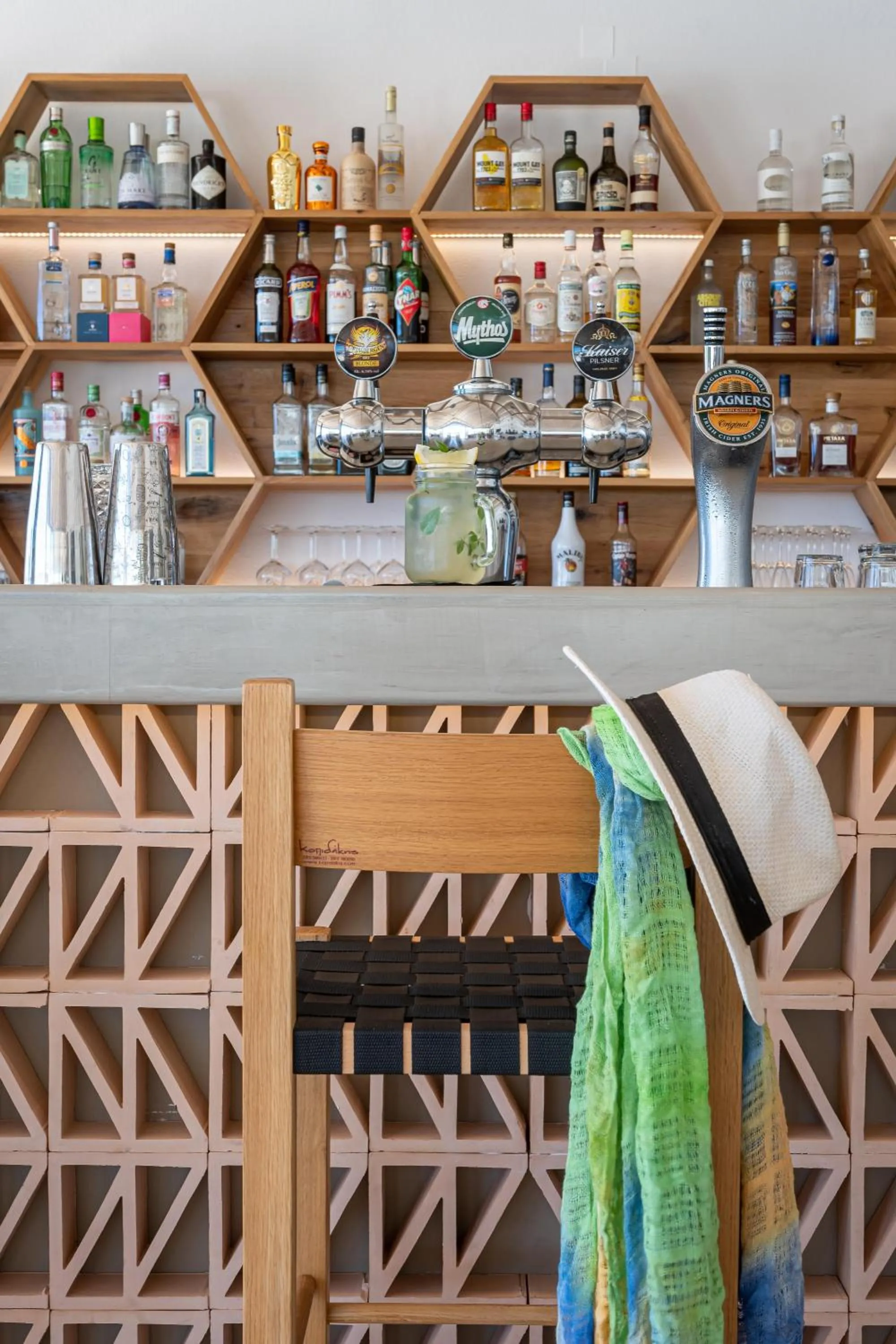 Lounge or bar in Hotel Hara Ilios Village