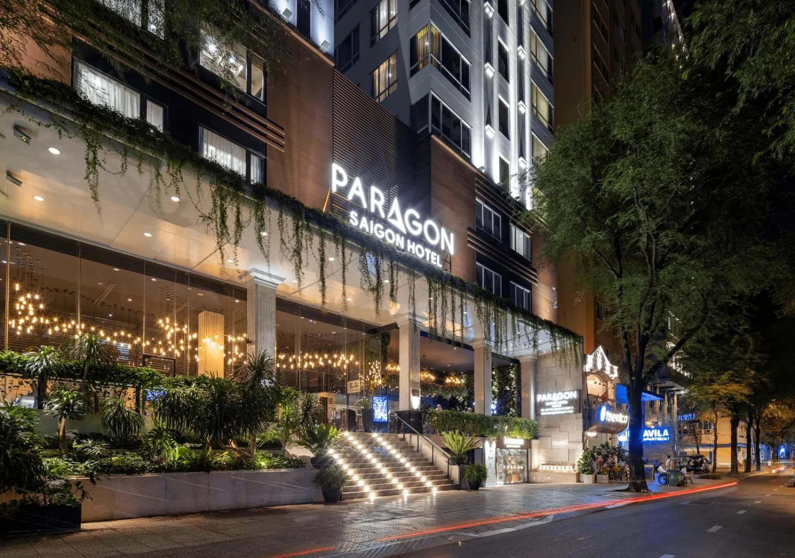 Property building in Paragon Saigon Hotel