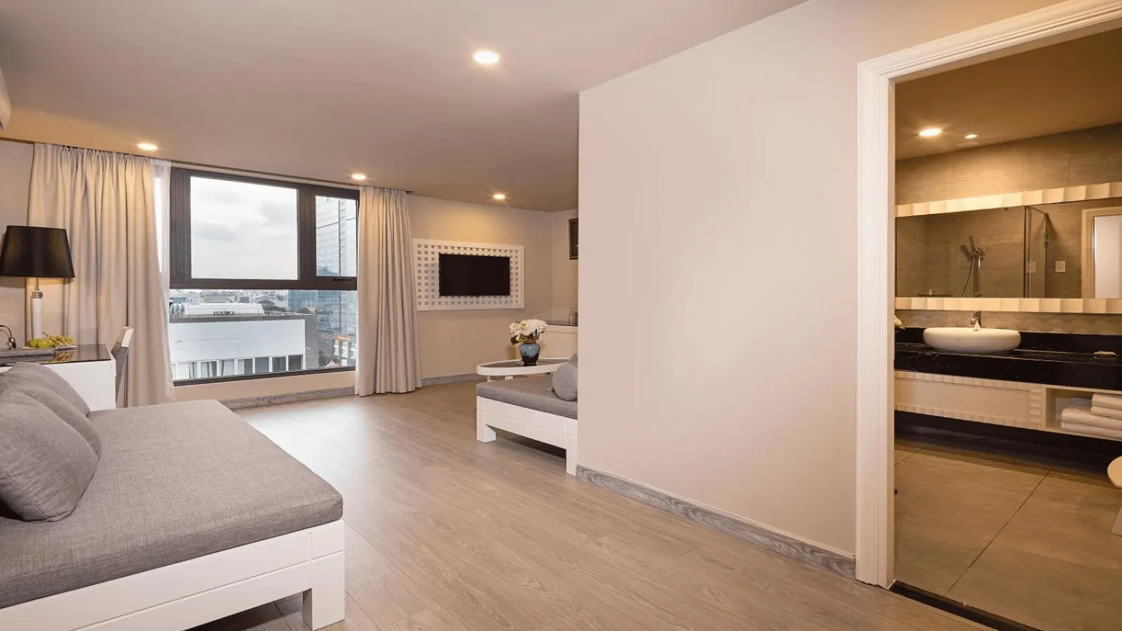 Seating area in Paragon Saigon Hotel