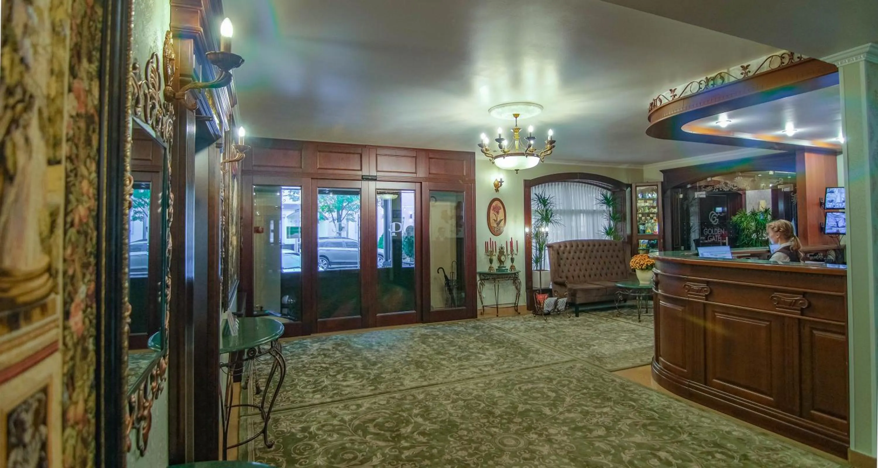 Lobby or reception in Premier Hotel Palazzo