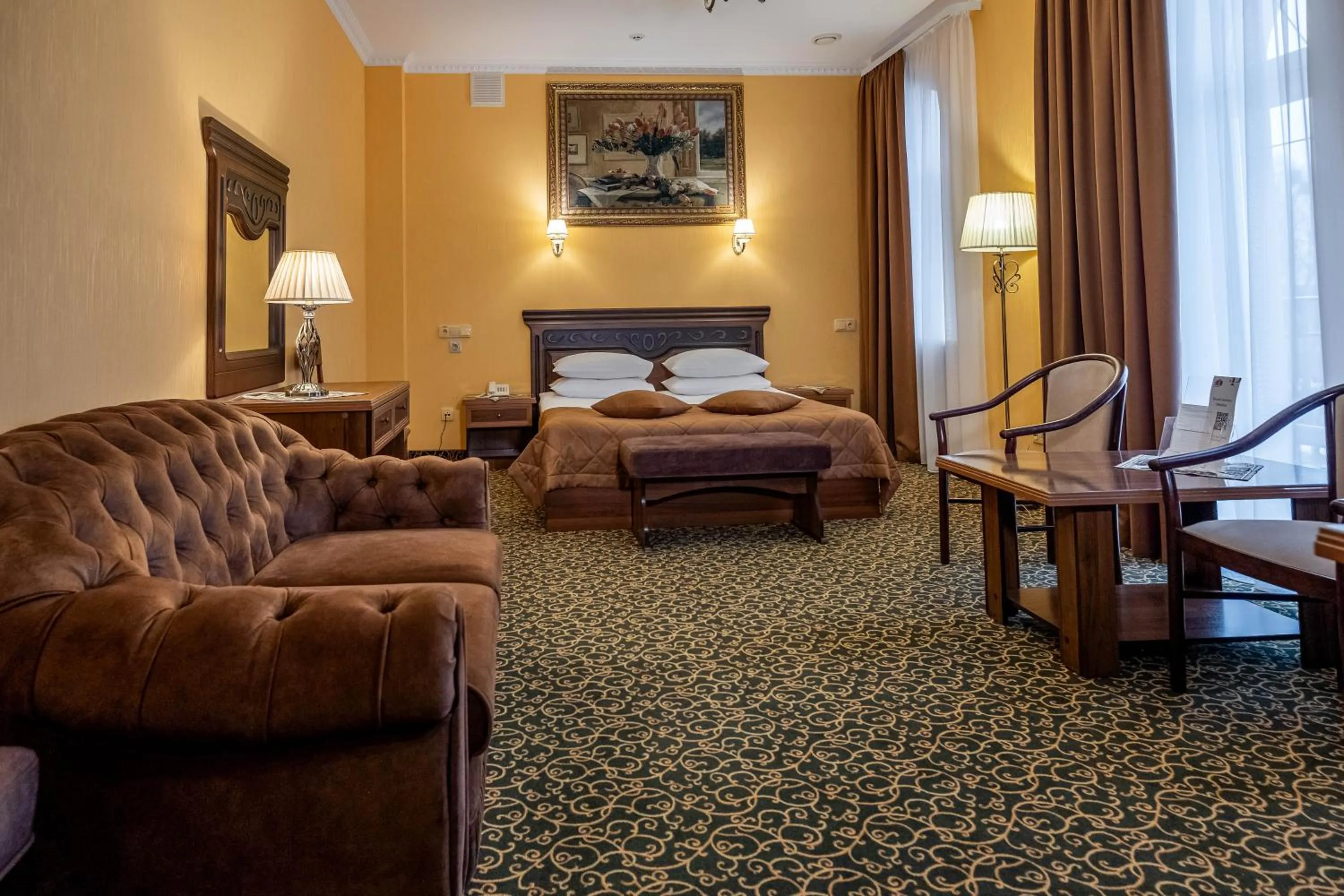 Bed in Premier Hotel Palazzo