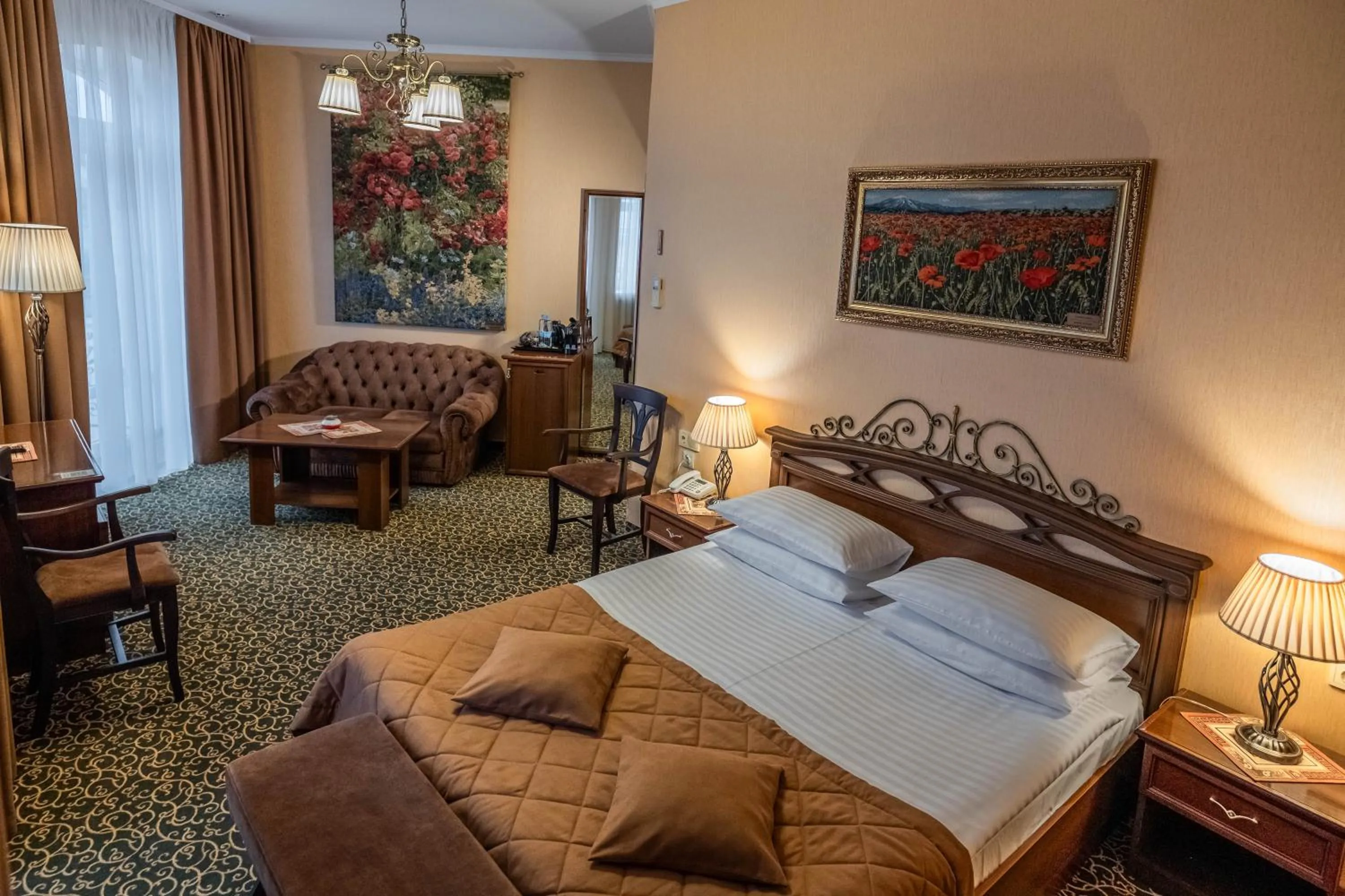 Bed in Premier Hotel Palazzo