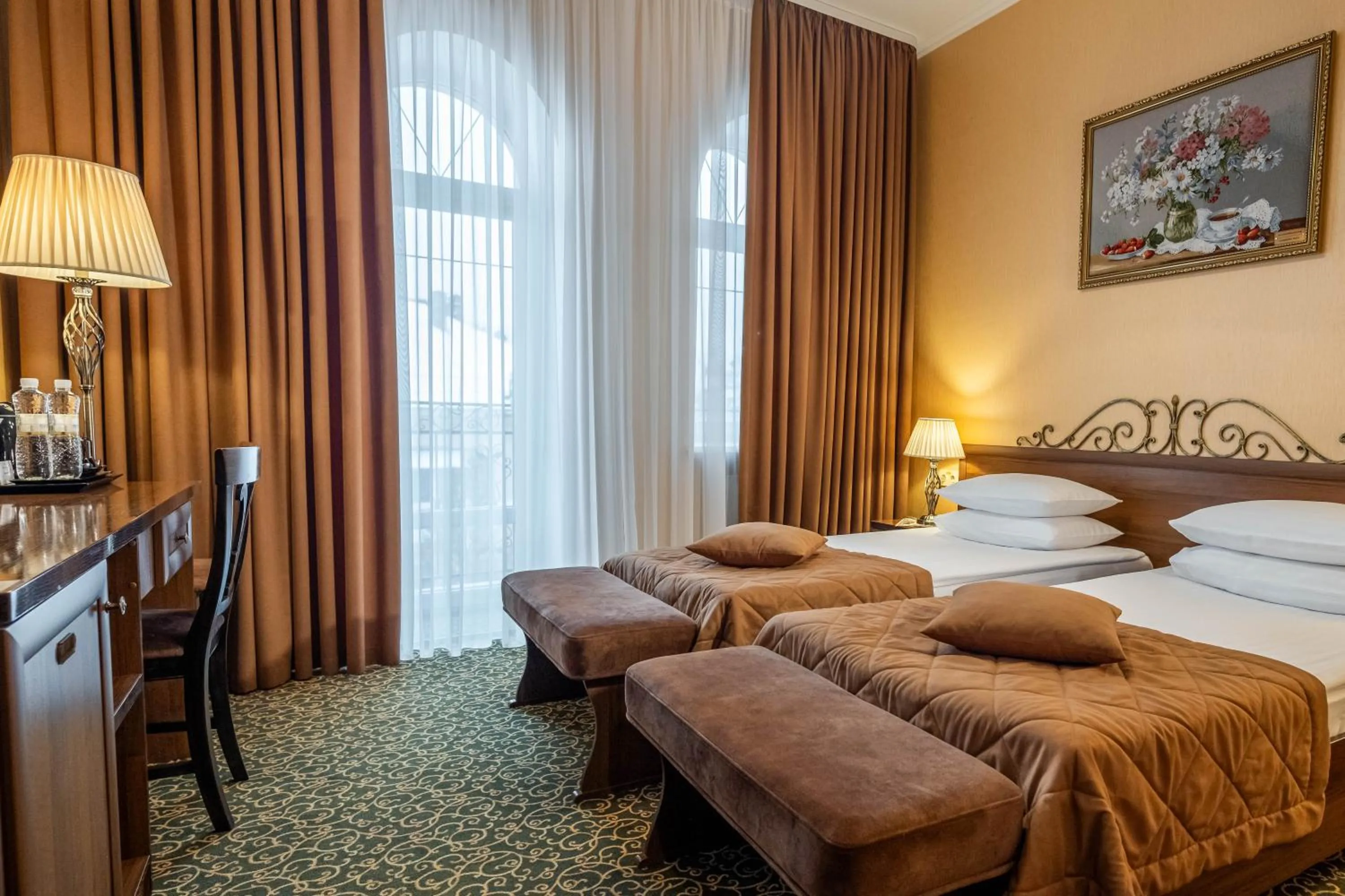 Bed in Premier Hotel Palazzo