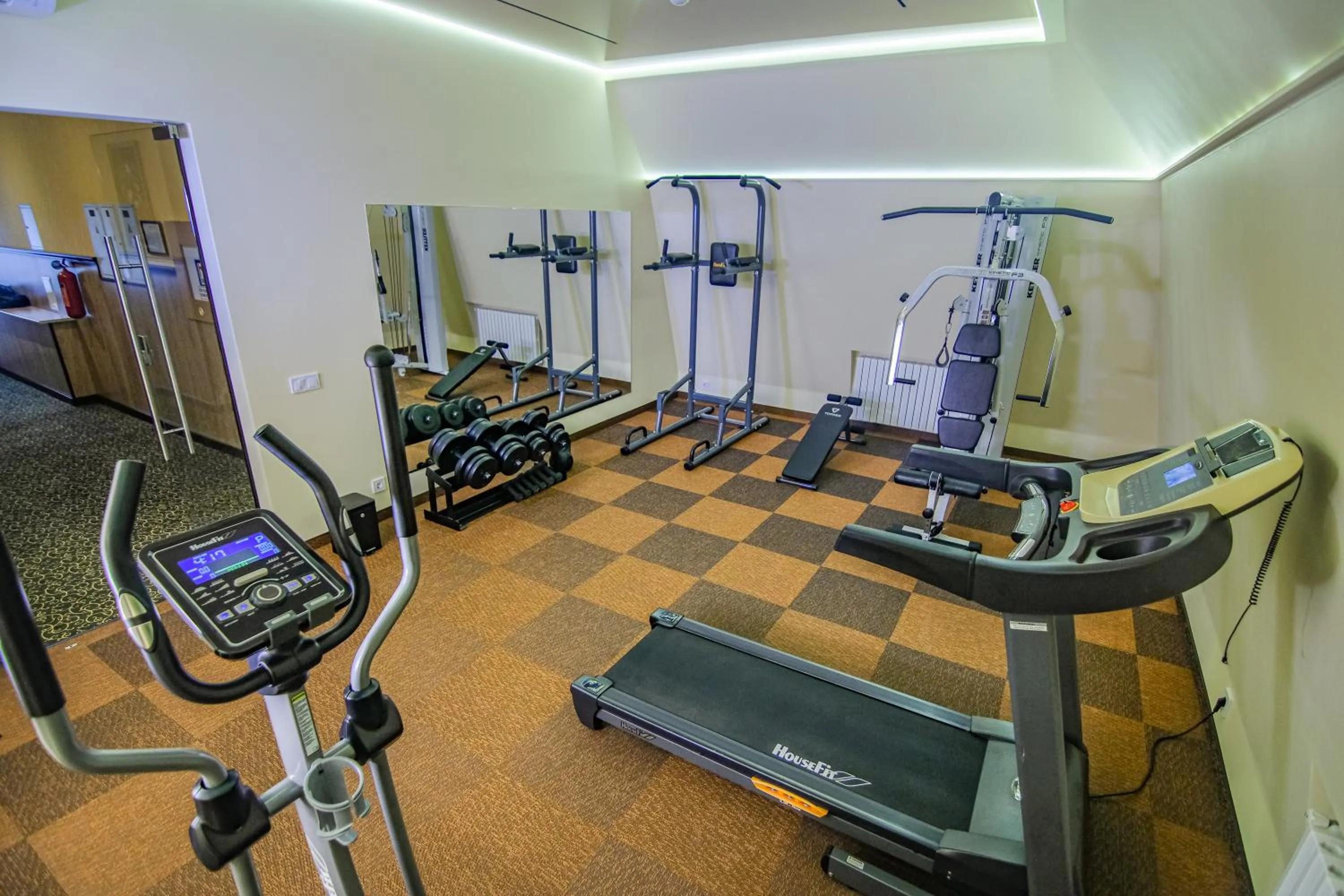 Fitness centre/facilities in Premier Hotel Palazzo