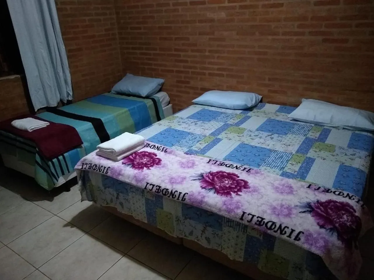 Bed in Aconchego do Guara , próximo ao centro médico, Boldrini, Unicamp, Laboratório CNPEN, Universidades e Hospital Sobrapar