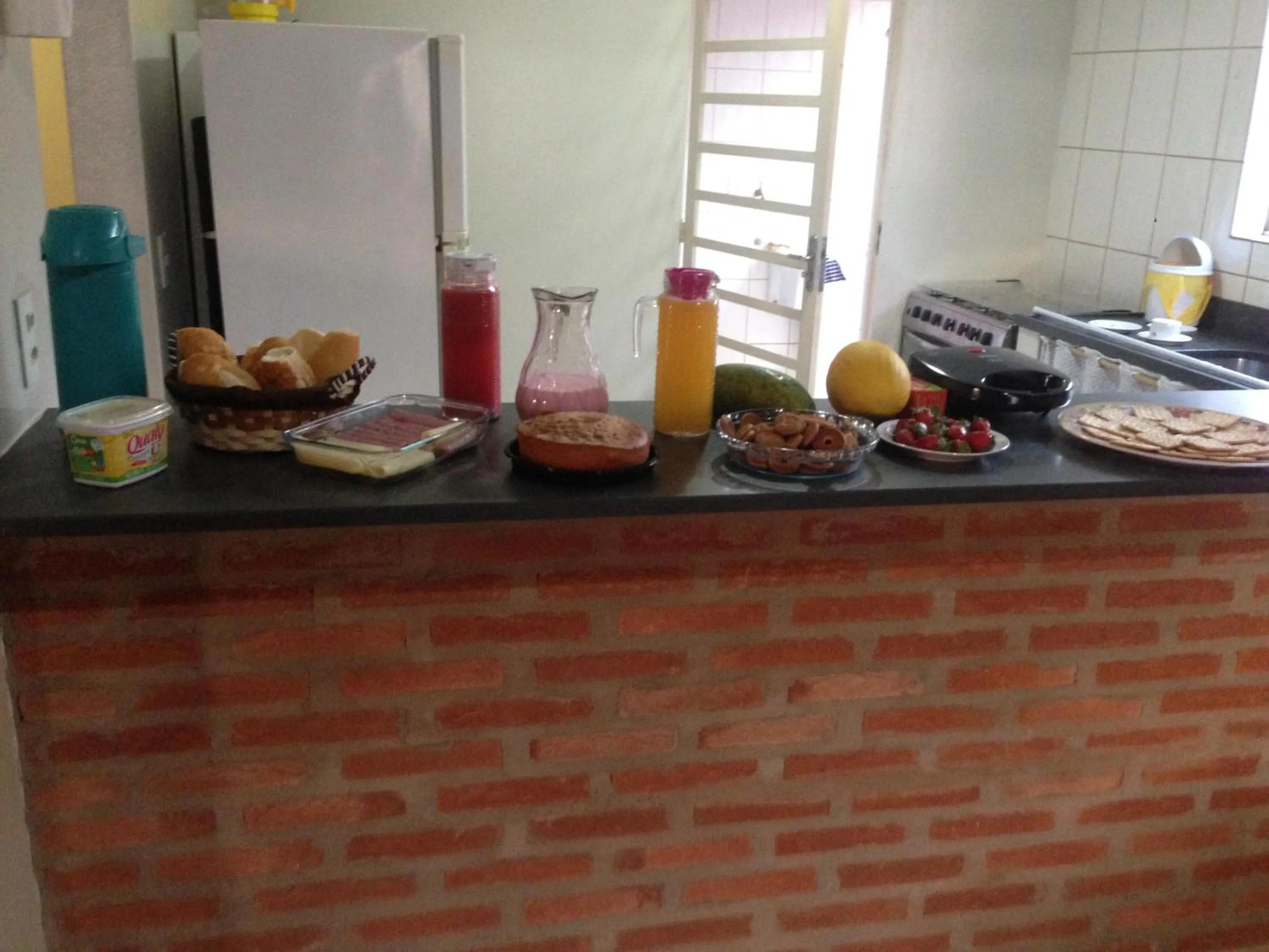Breakfast in Aconchego do Guara , próximo ao centro médico, Boldrini, Unicamp, Laboratório CNPEN, Universidades e Hospital Sobrapar