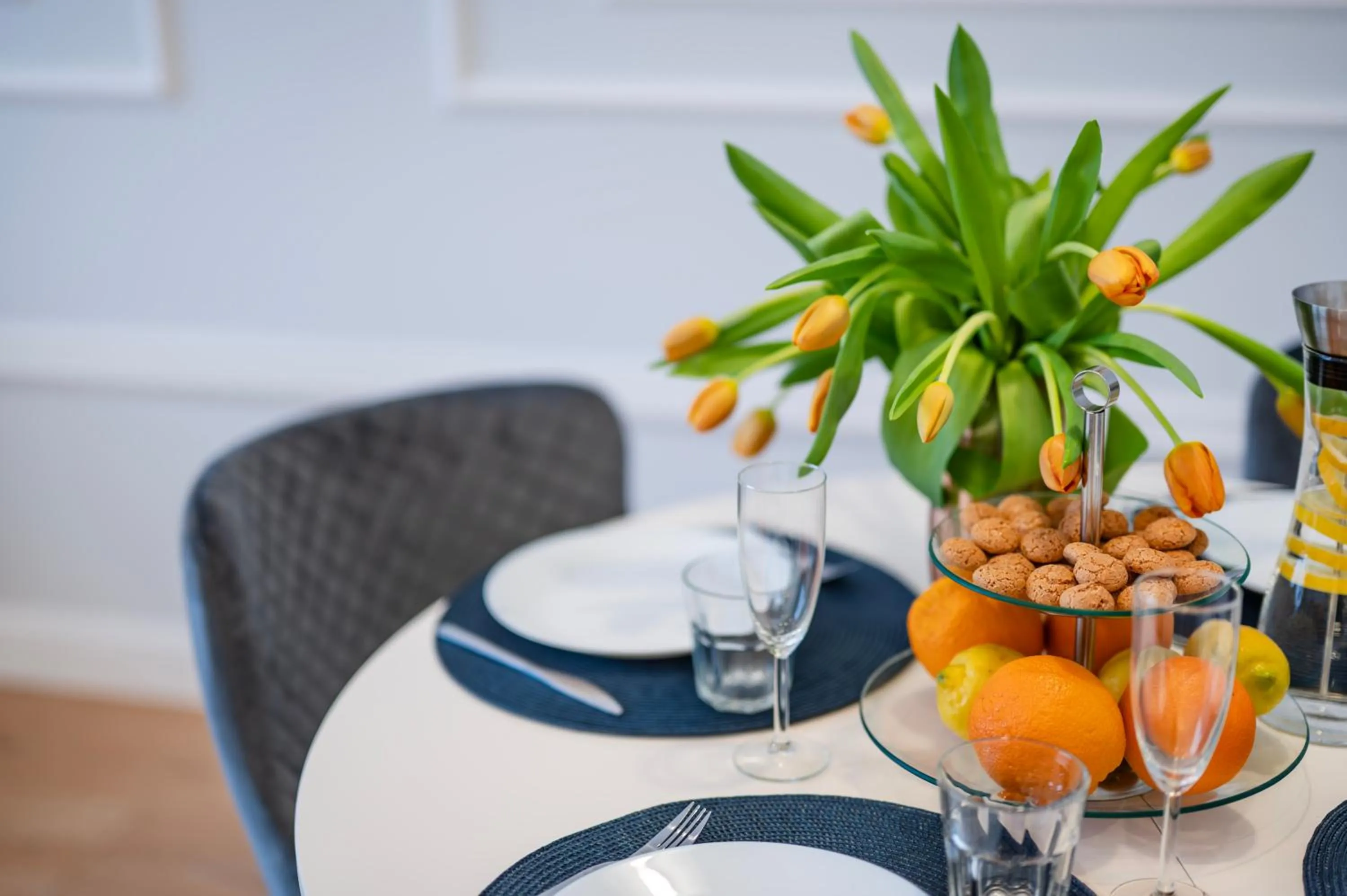 Dining area in Main Square Apartments