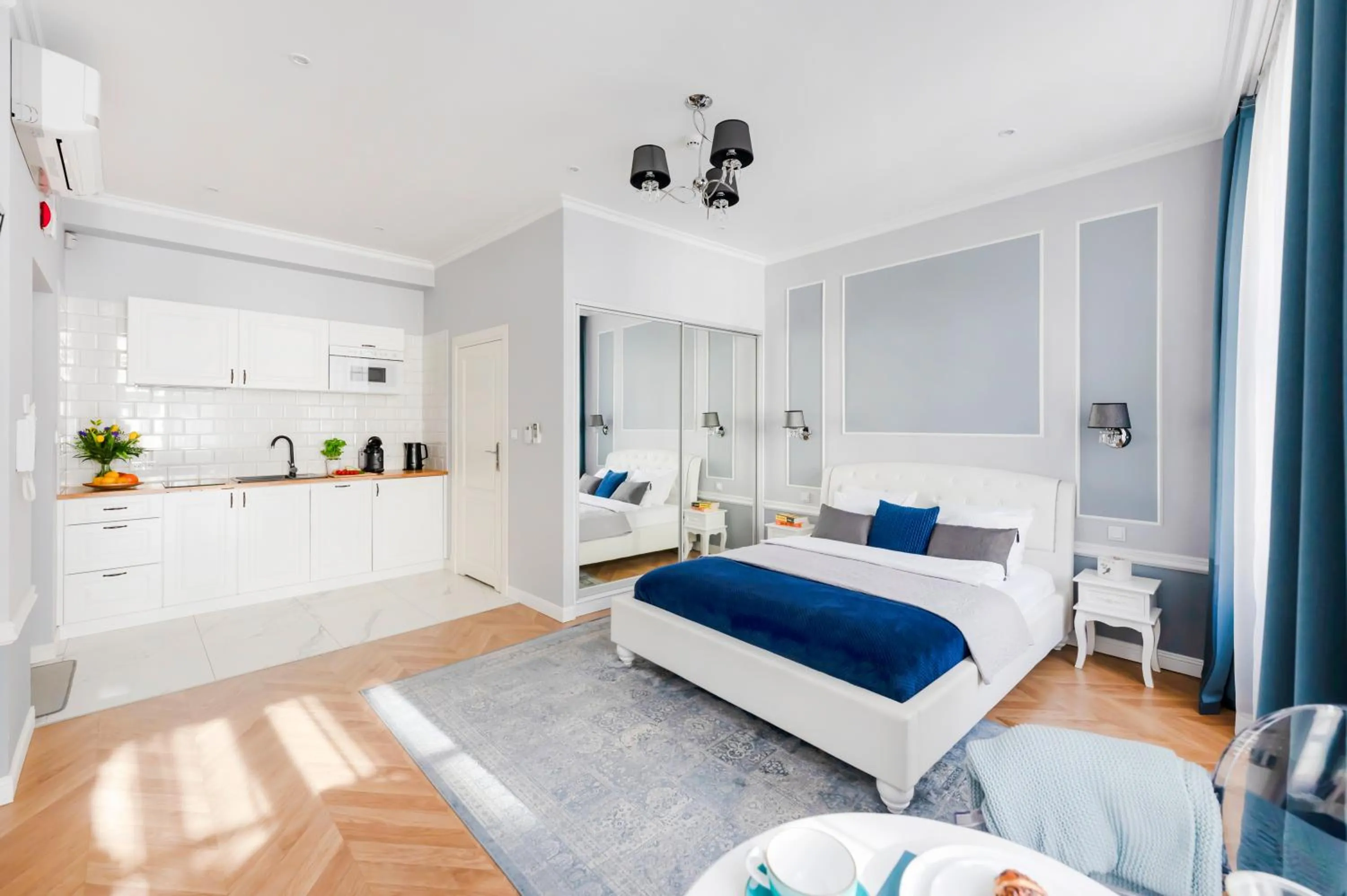 Bed in Main Square Apartments