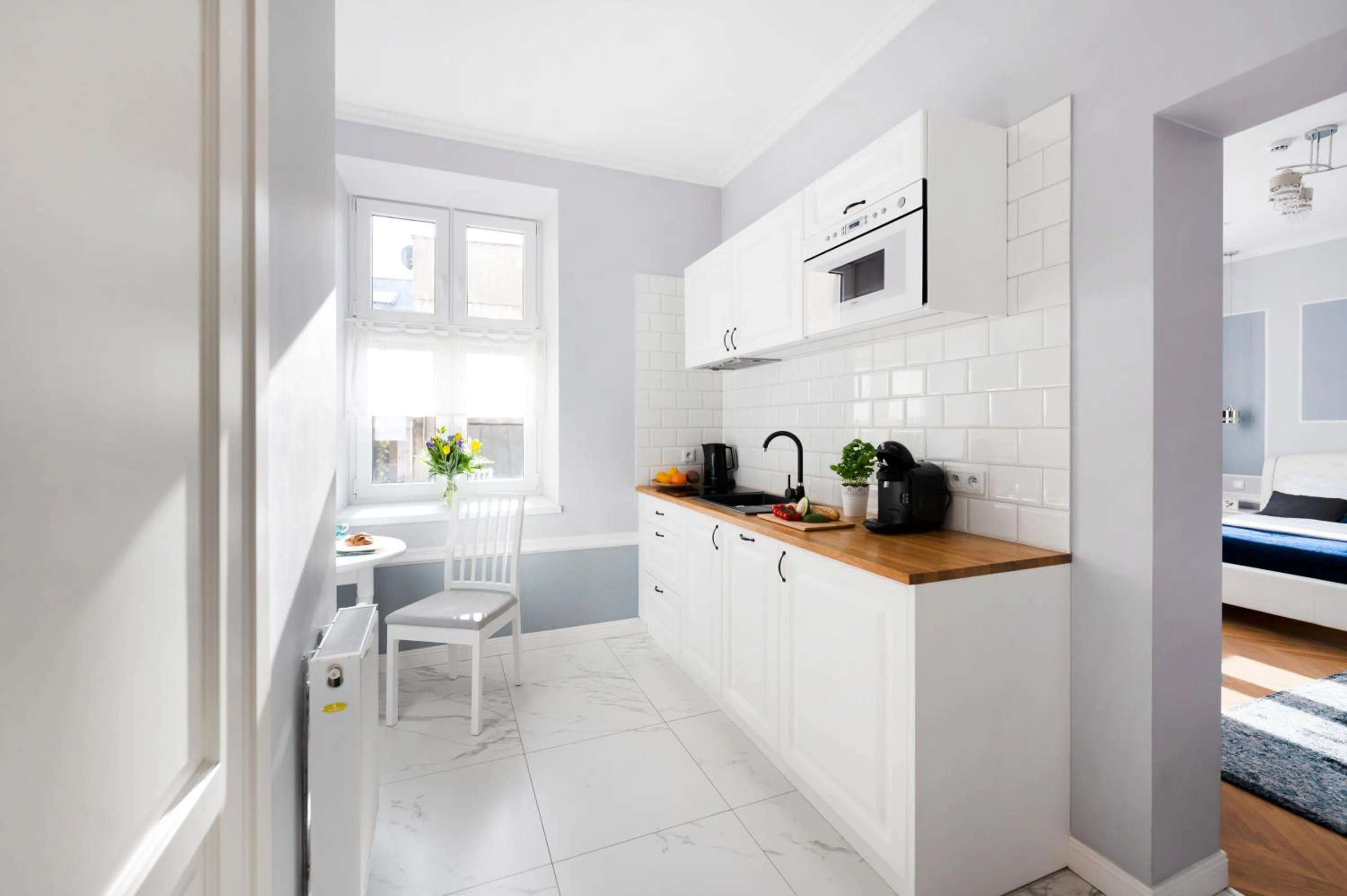 Dining area in Main Square Apartments