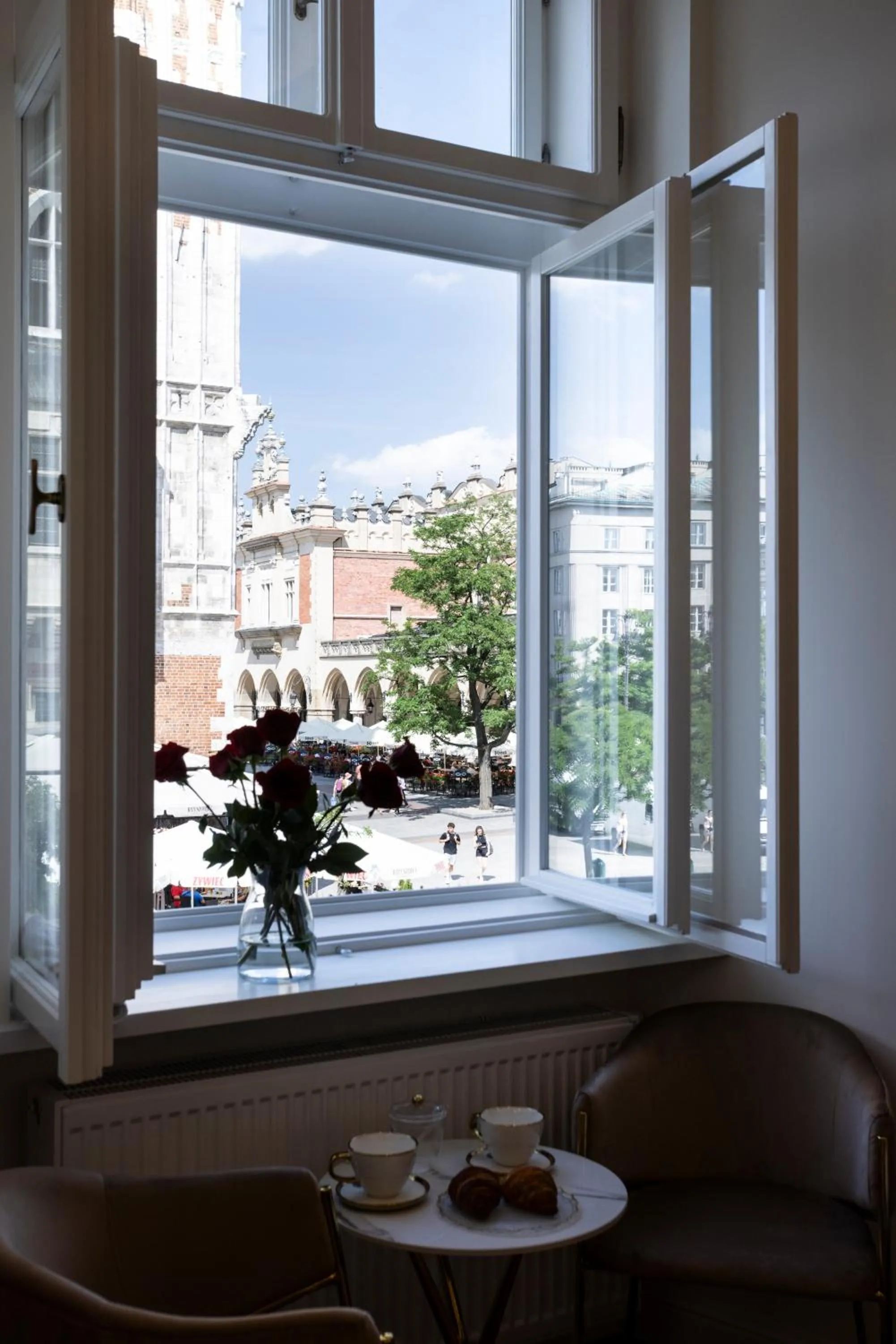 View (from property/room) in Main Square Apartments