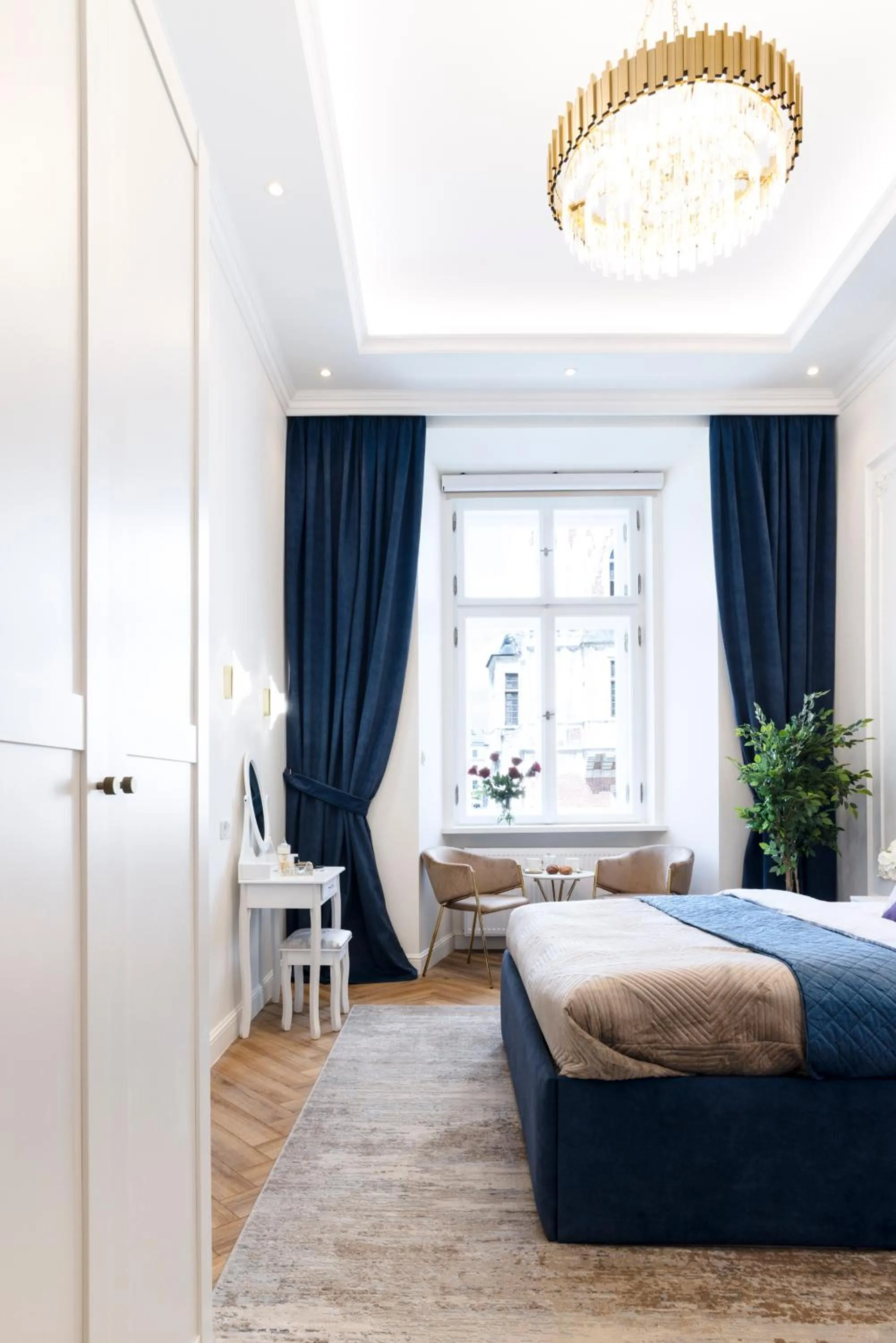 Bed in Main Square Apartments