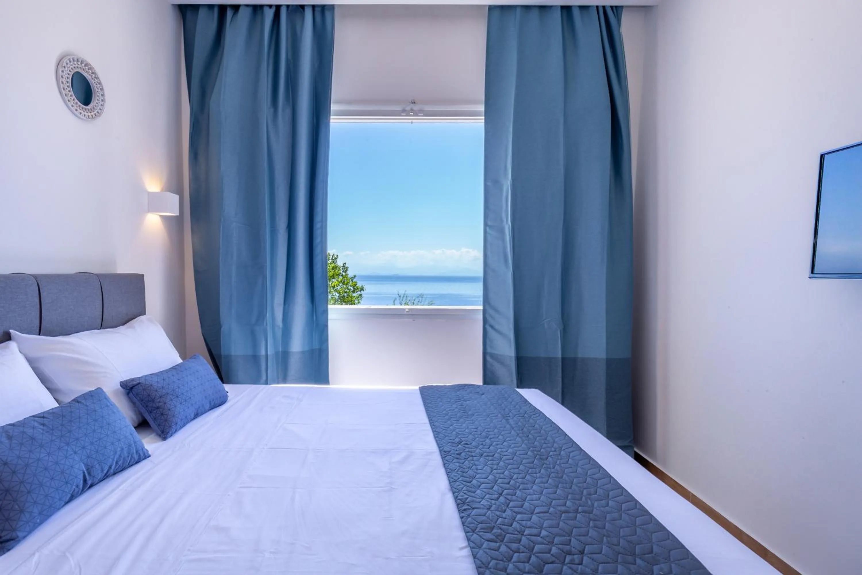 Bedroom, Bed in Anasa Corfu