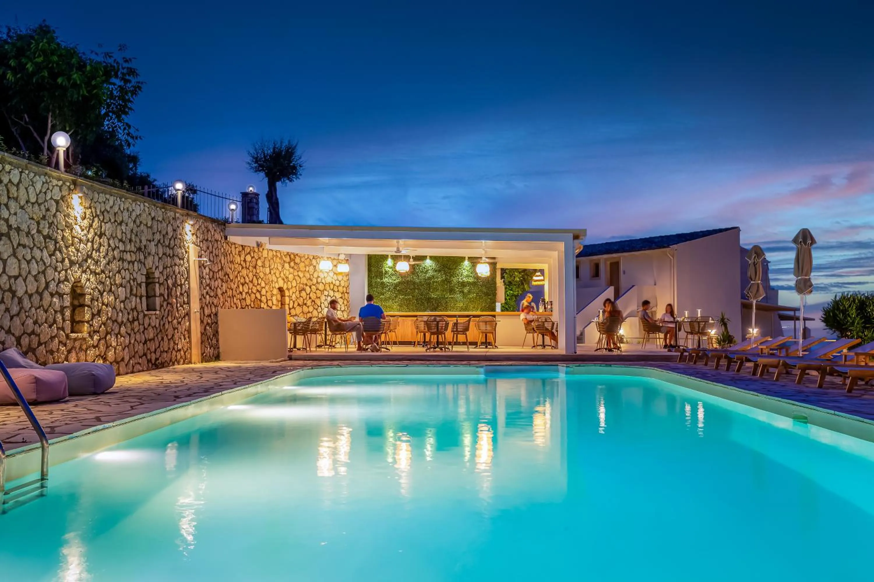 Night in Anasa Corfu