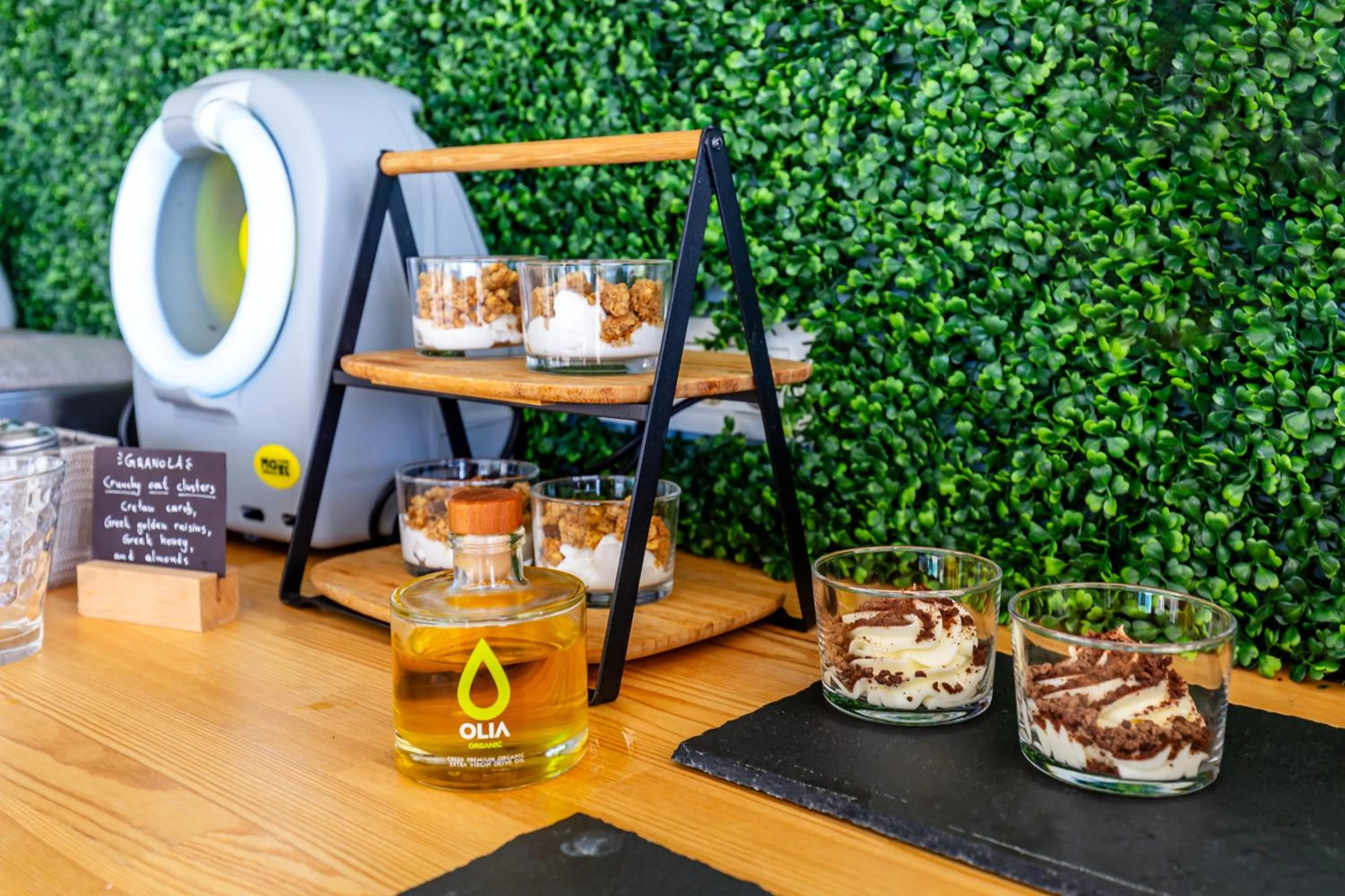 Buffet breakfast in Anasa Corfu