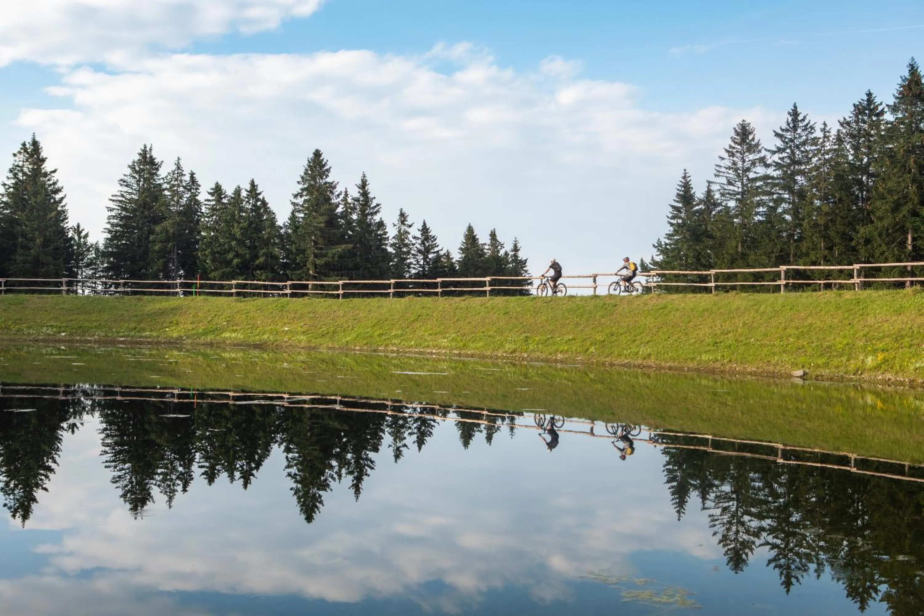 Natural landscape in Pohorje Village Wellbeing Resort - Wellness & Spa Hotel Bolfenk