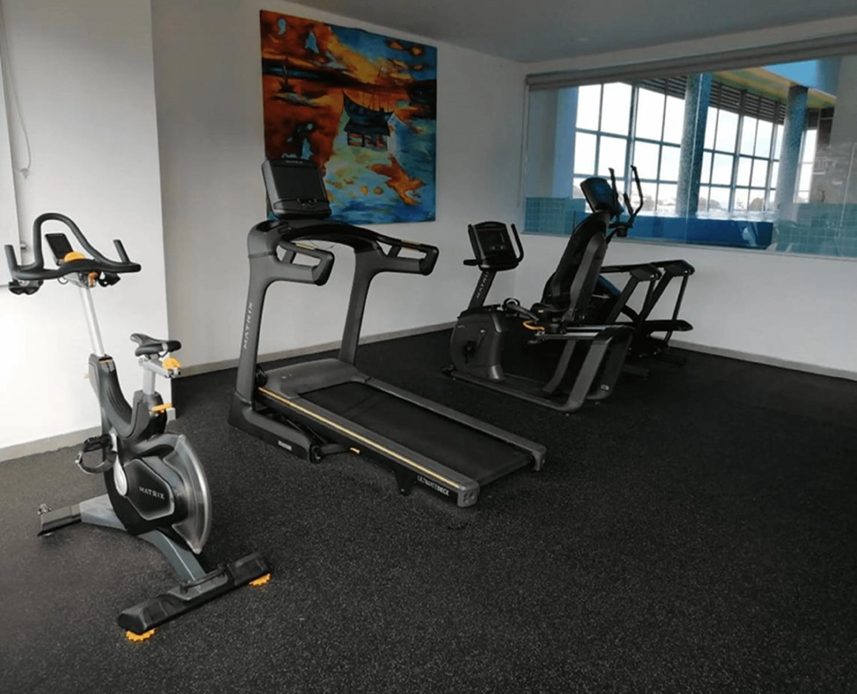 Fitness centre/facilities in Hotel Andinos Plaza Florencia