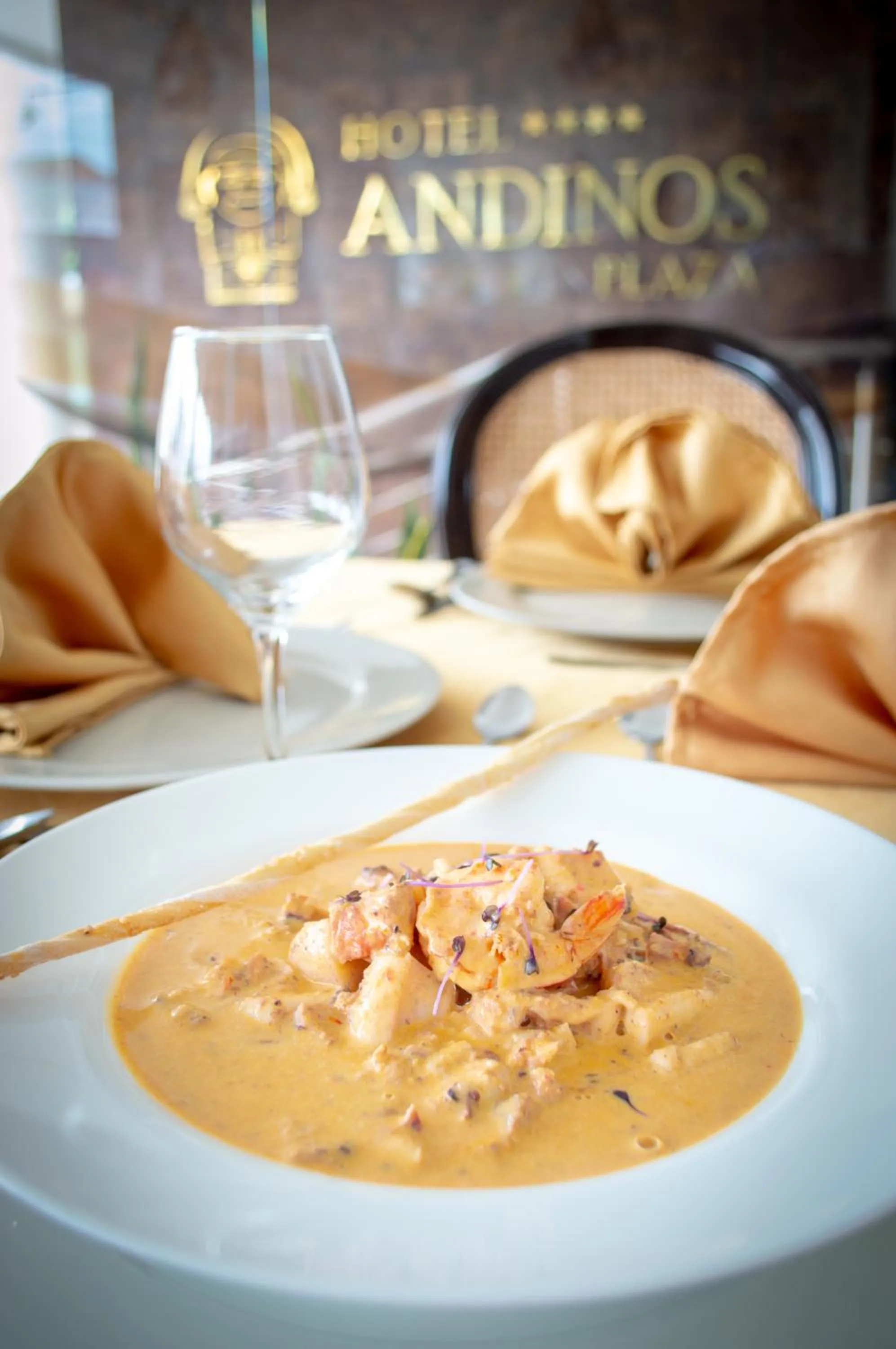 Food in Hotel Andinos Plaza Florencia