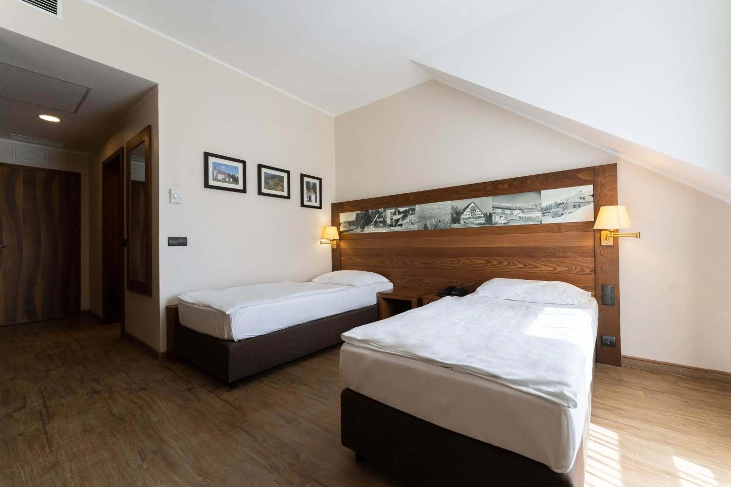 Bed in Hotel Arena Maribor