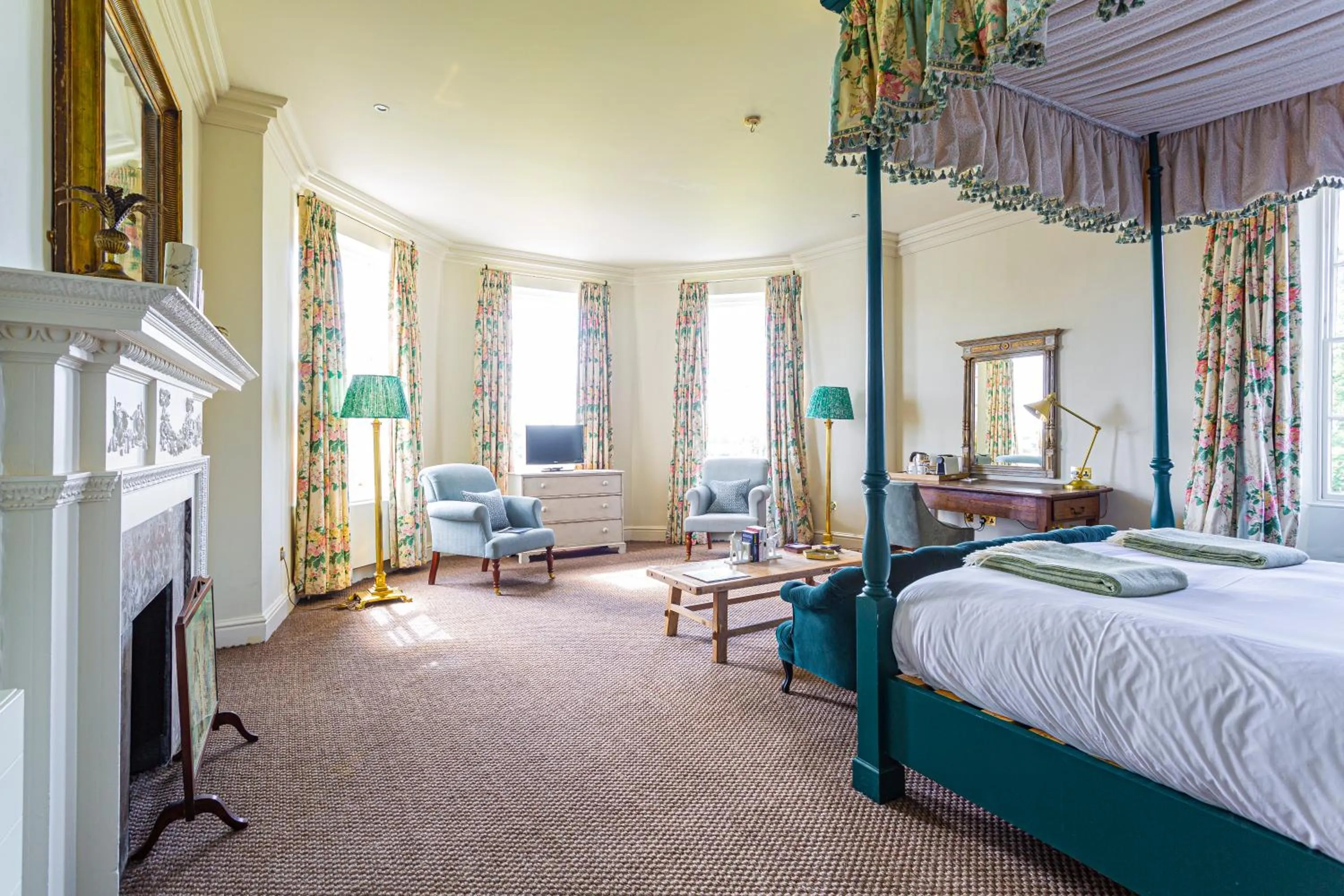 Bedroom, Bed in The Talbot, Malton, North Yorkshire - The Coaching Inn Group
