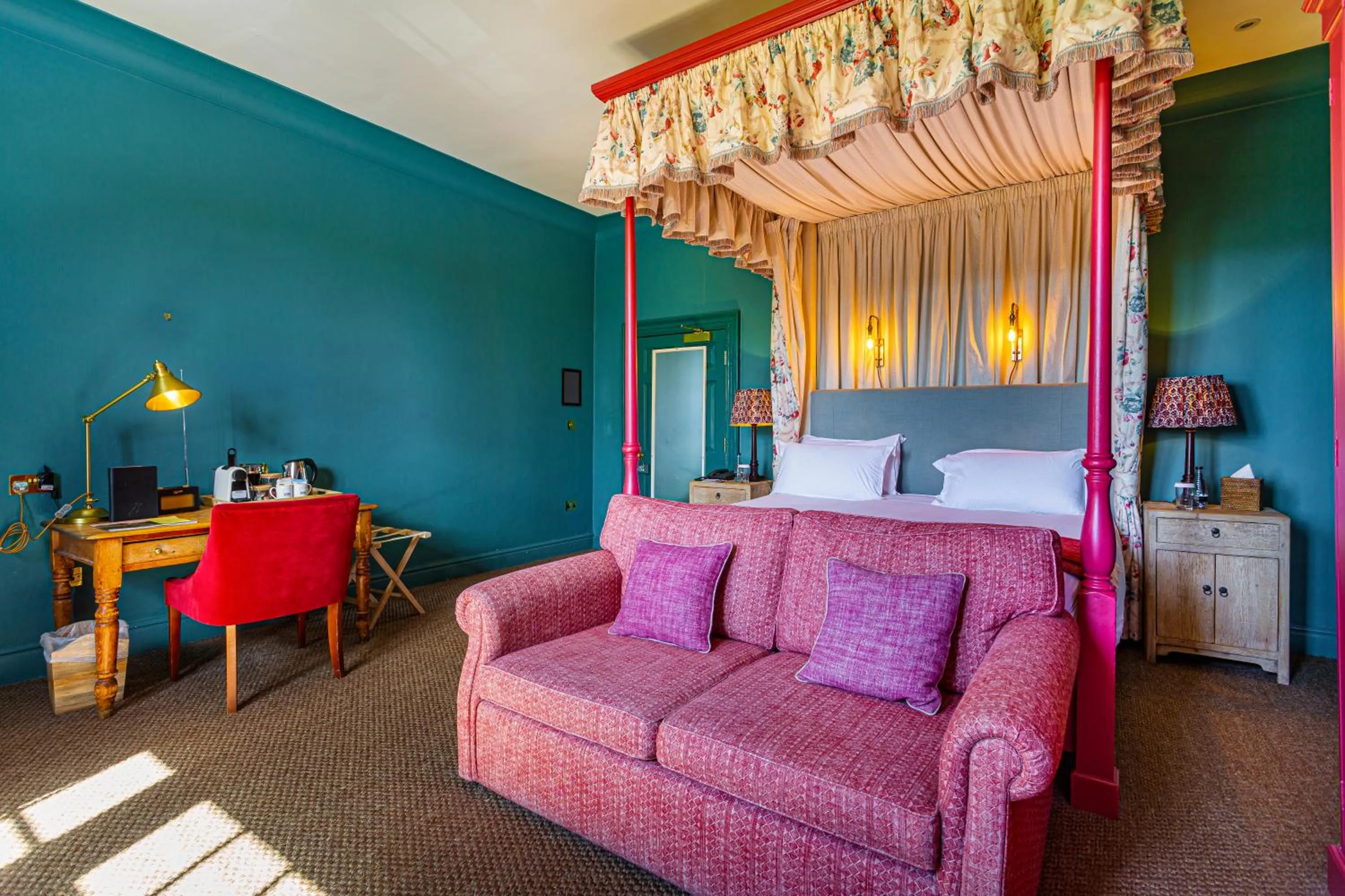 Bedroom, Bed in The Talbot, Malton, North Yorkshire - The Coaching Inn Group