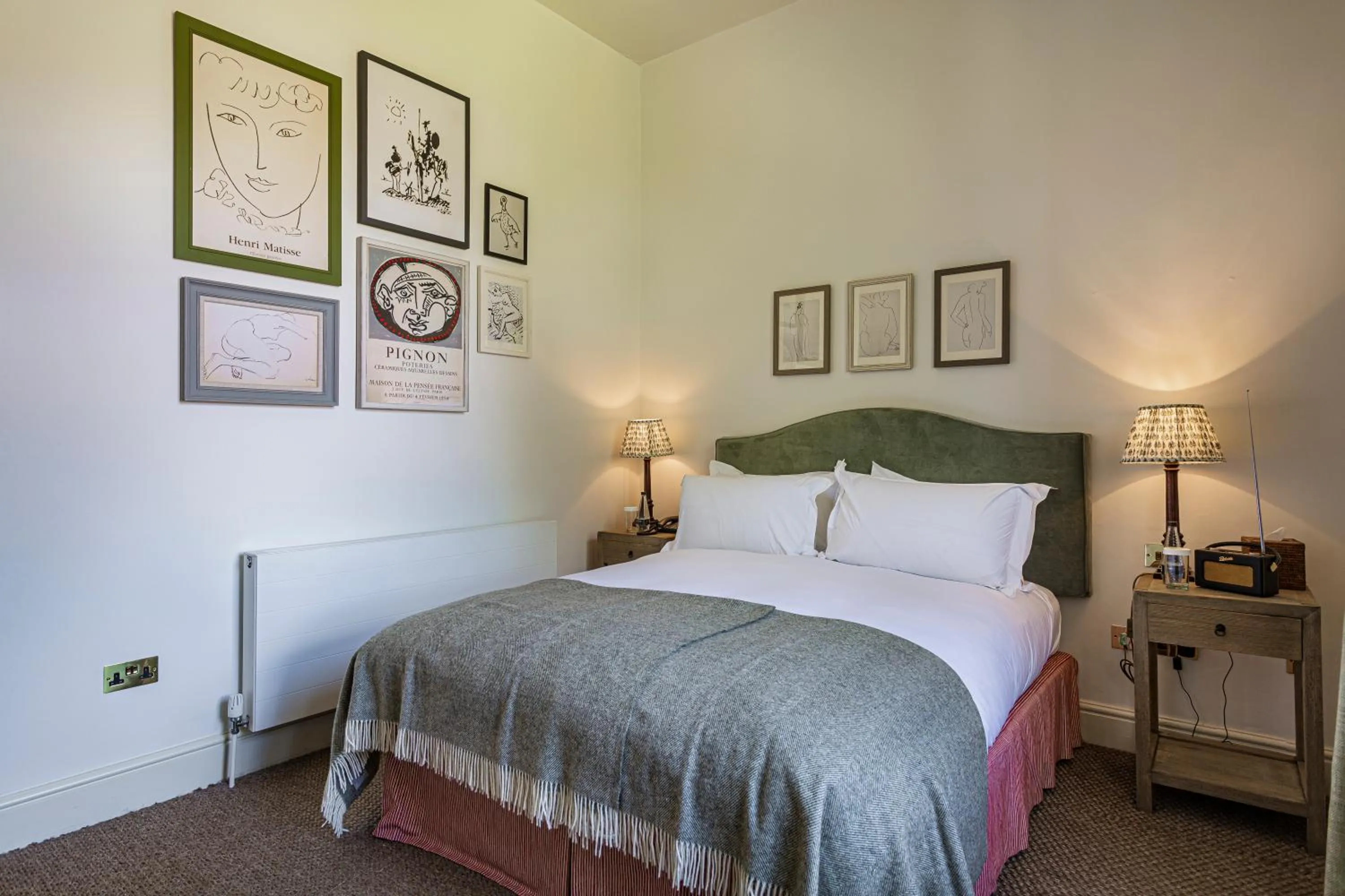 Bedroom, Bed in The Talbot, Malton, North Yorkshire - The Coaching Inn Group