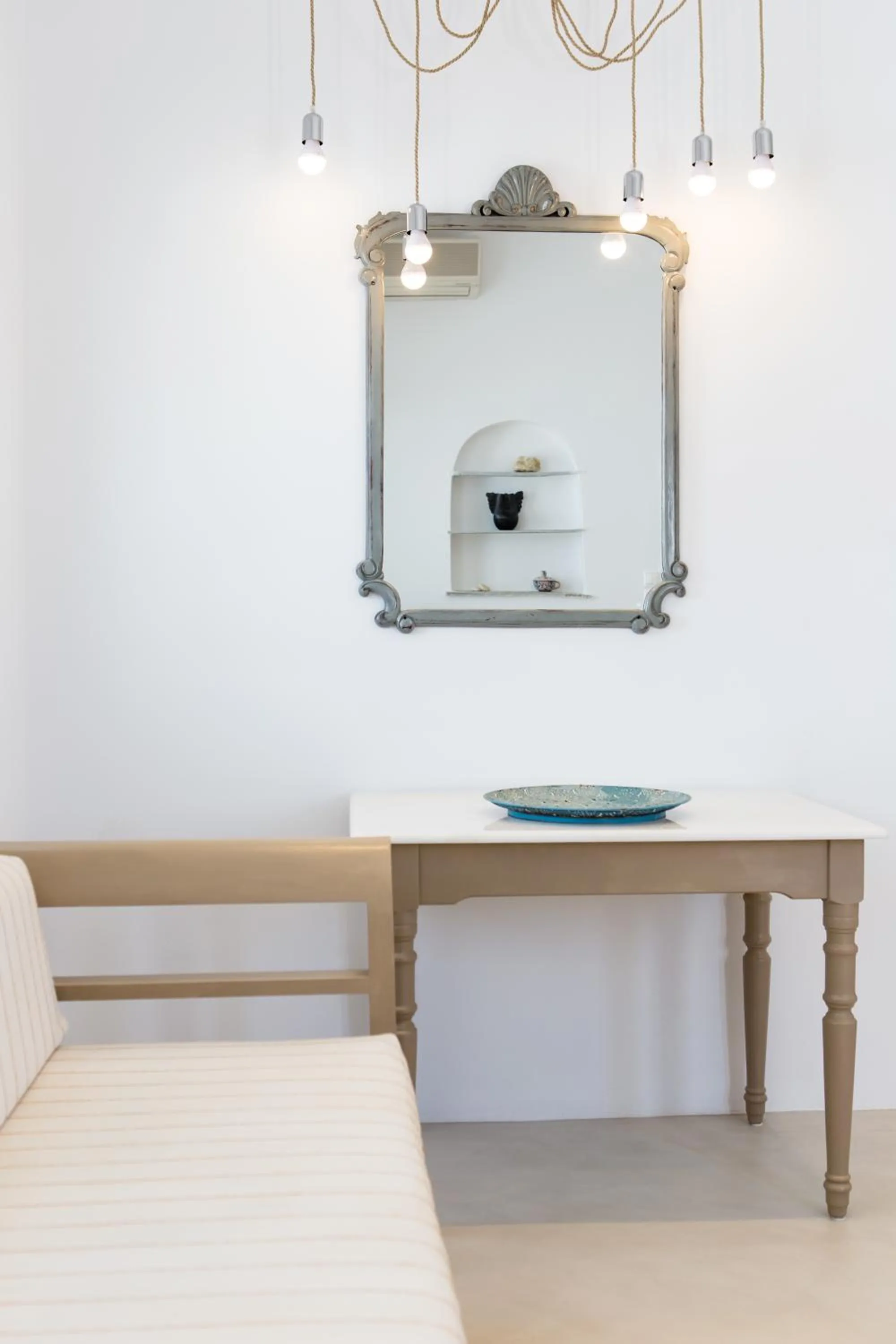 Lounge or bar, Bed in Anemomylos Residence