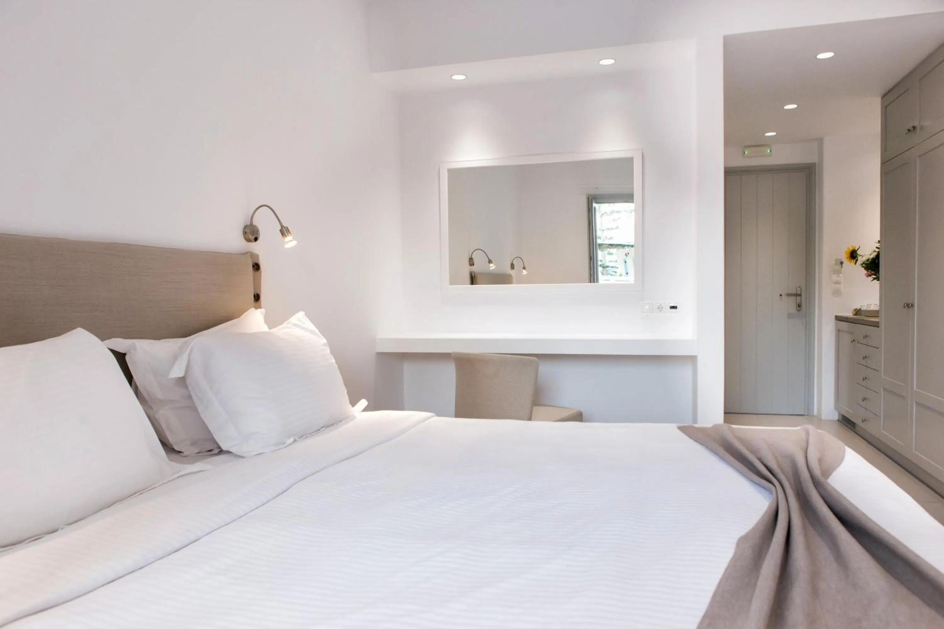 Toilet, Bed in Anemomylos Residence