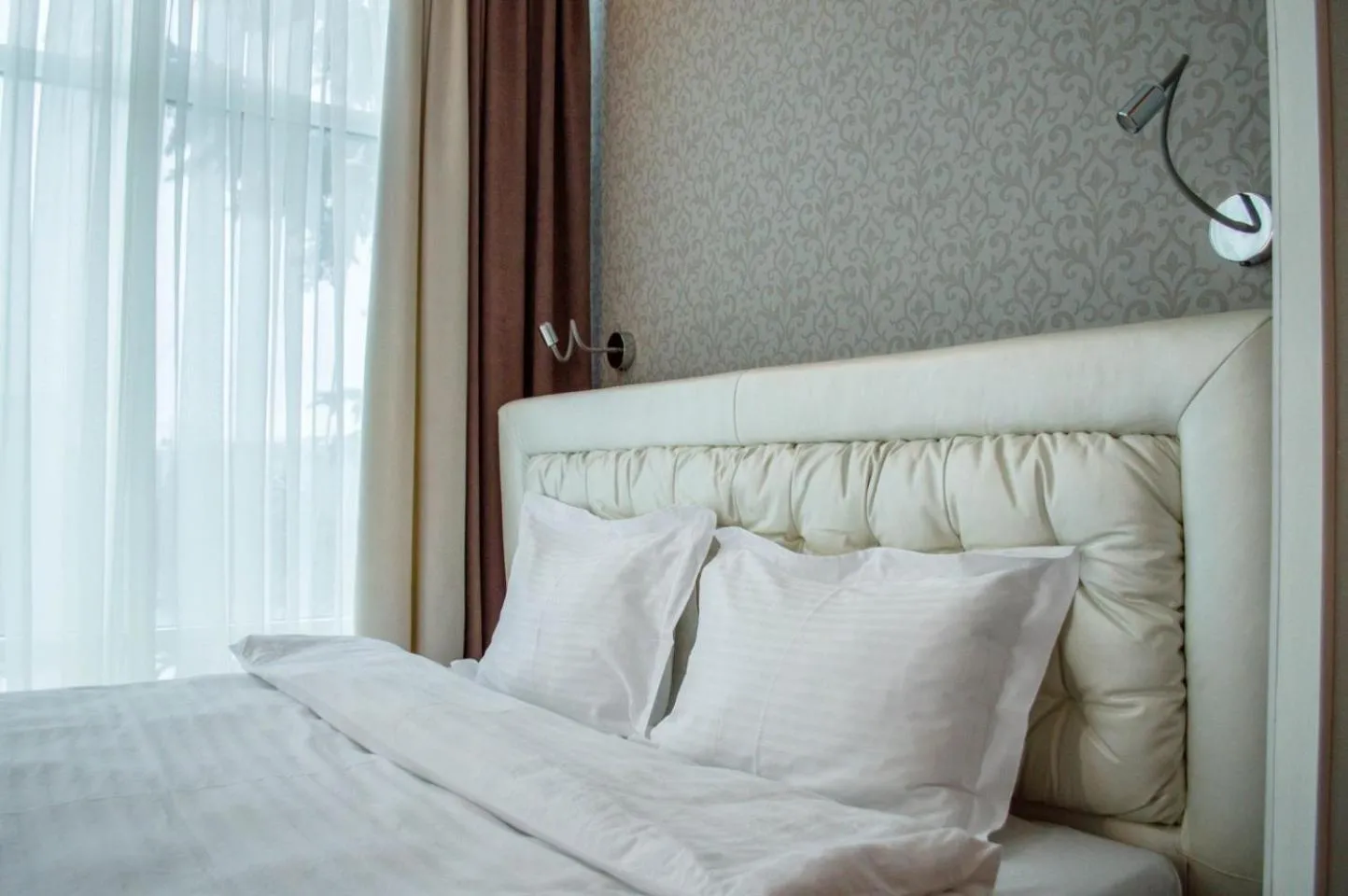Bed in Pallada Hotel