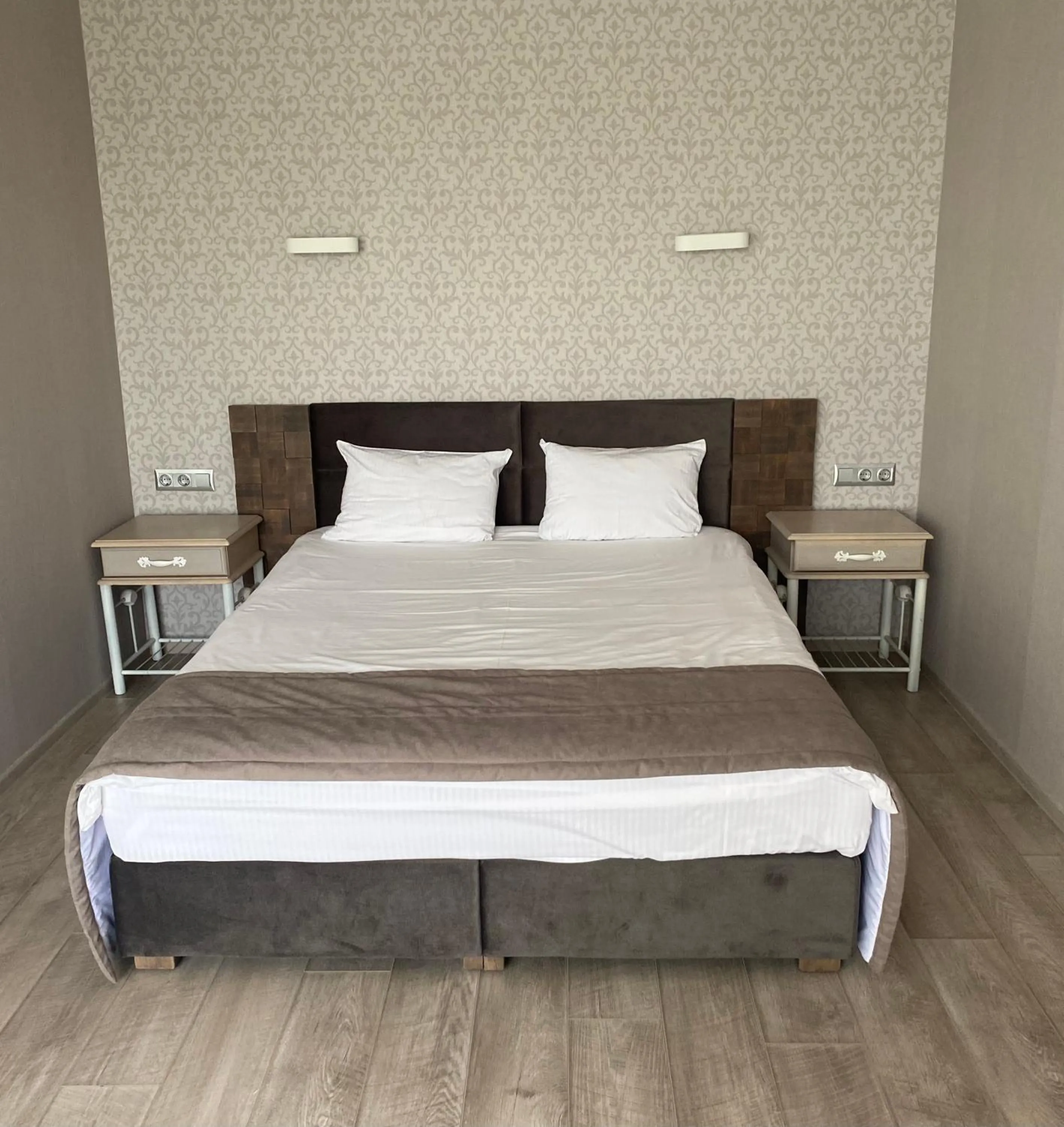 Bed in Pallada Hotel