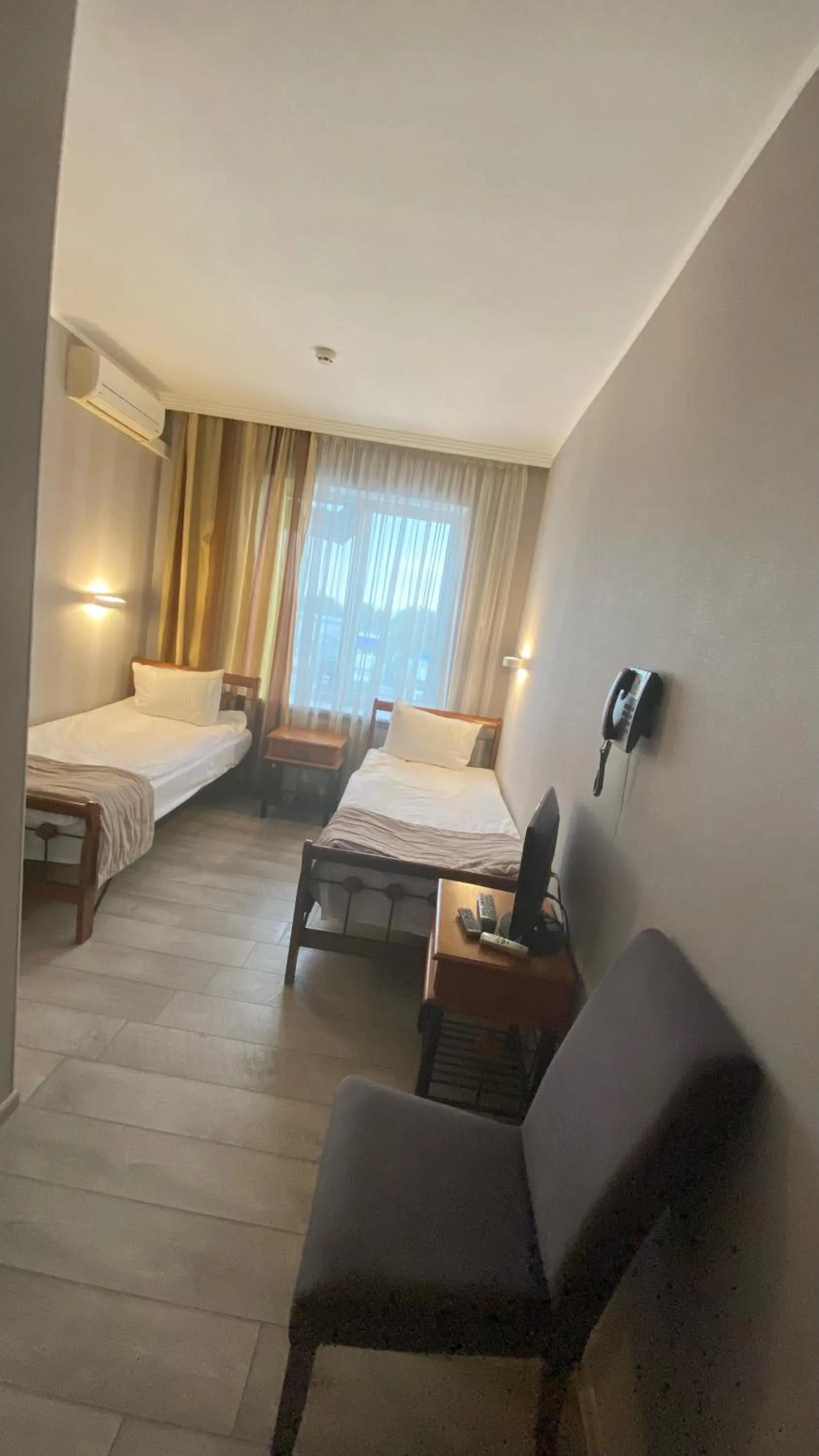 Bed in Pallada Hotel