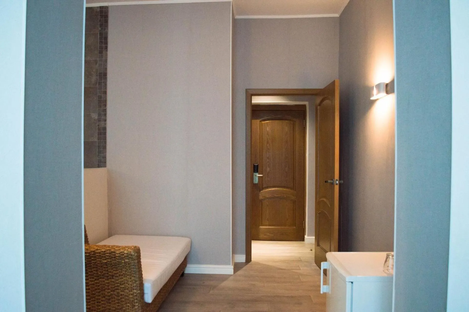 Bed in Pallada Hotel