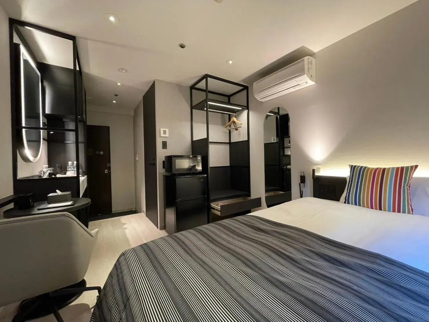 Bed in Hotel Sunroute Kumamoto Bed in Hotel Sunroute Kumamoto