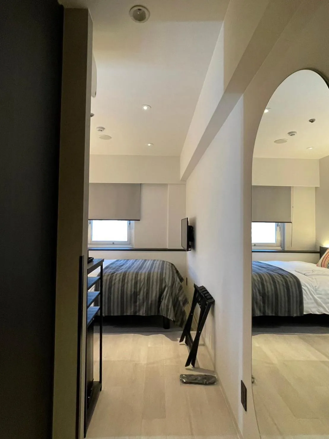 Bed in Hotel Sunroute Kumamoto