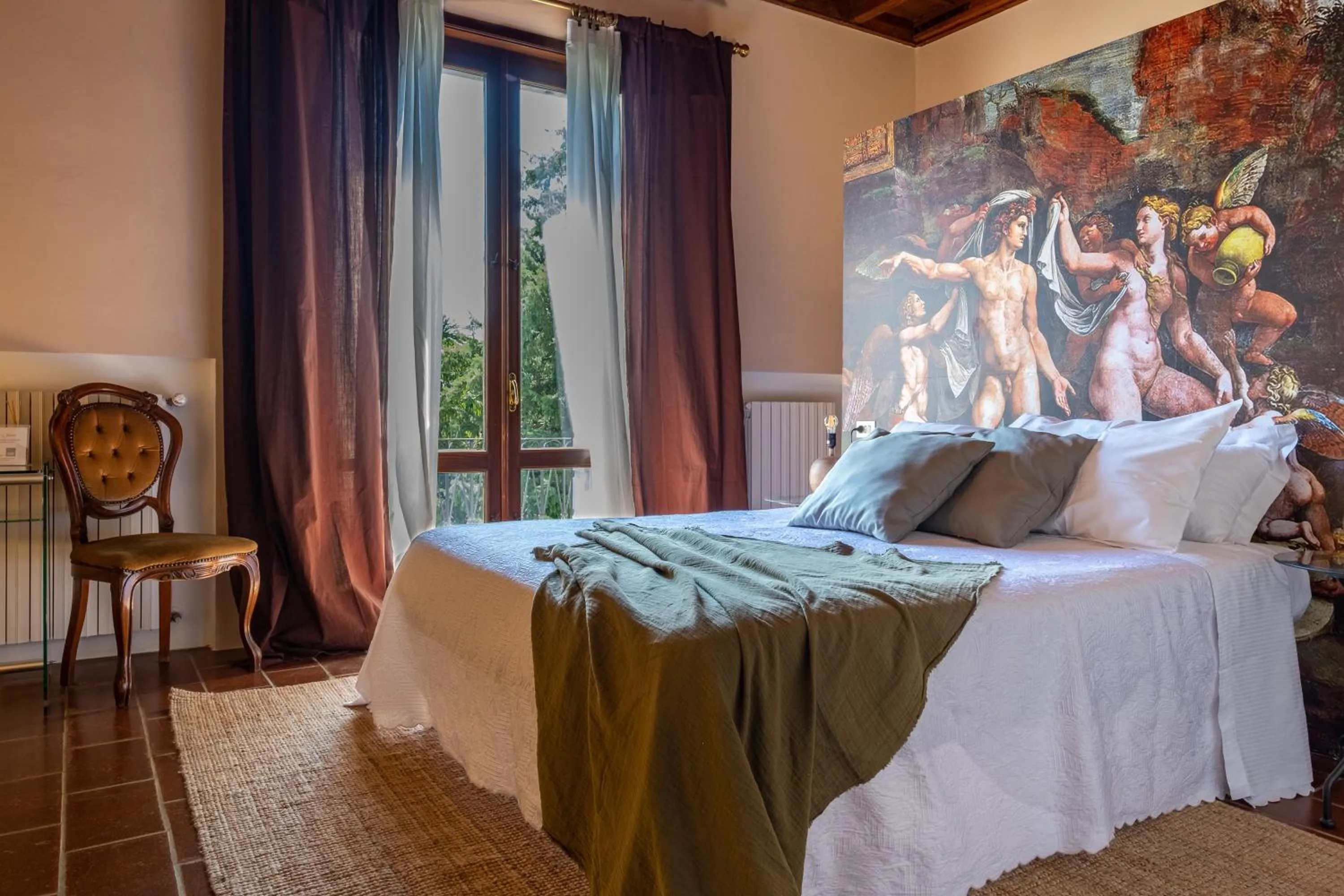 Bed in La Celeste Galeria